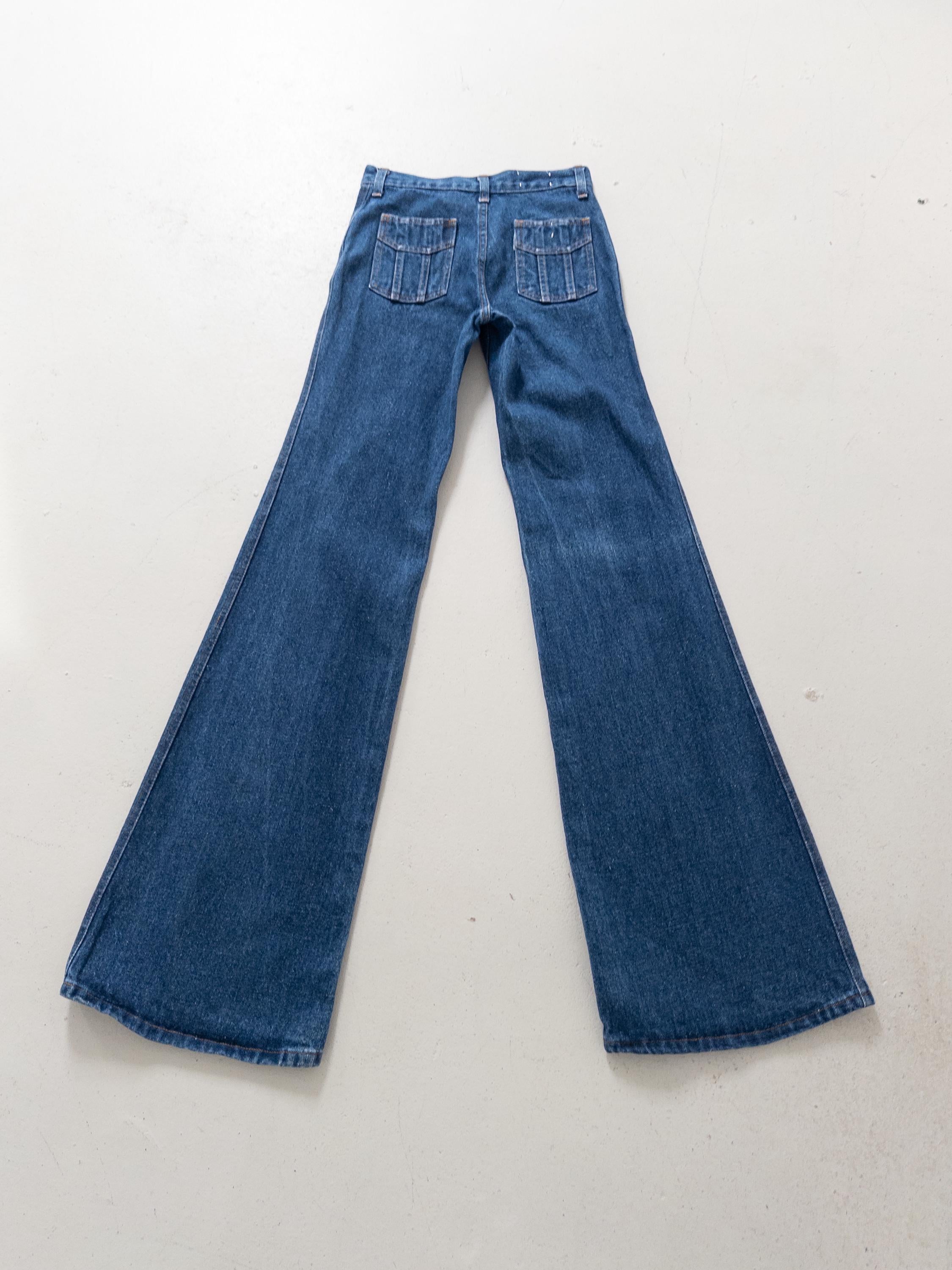 70s Vintage Levis Schlaghose Gr. 22 - 23
