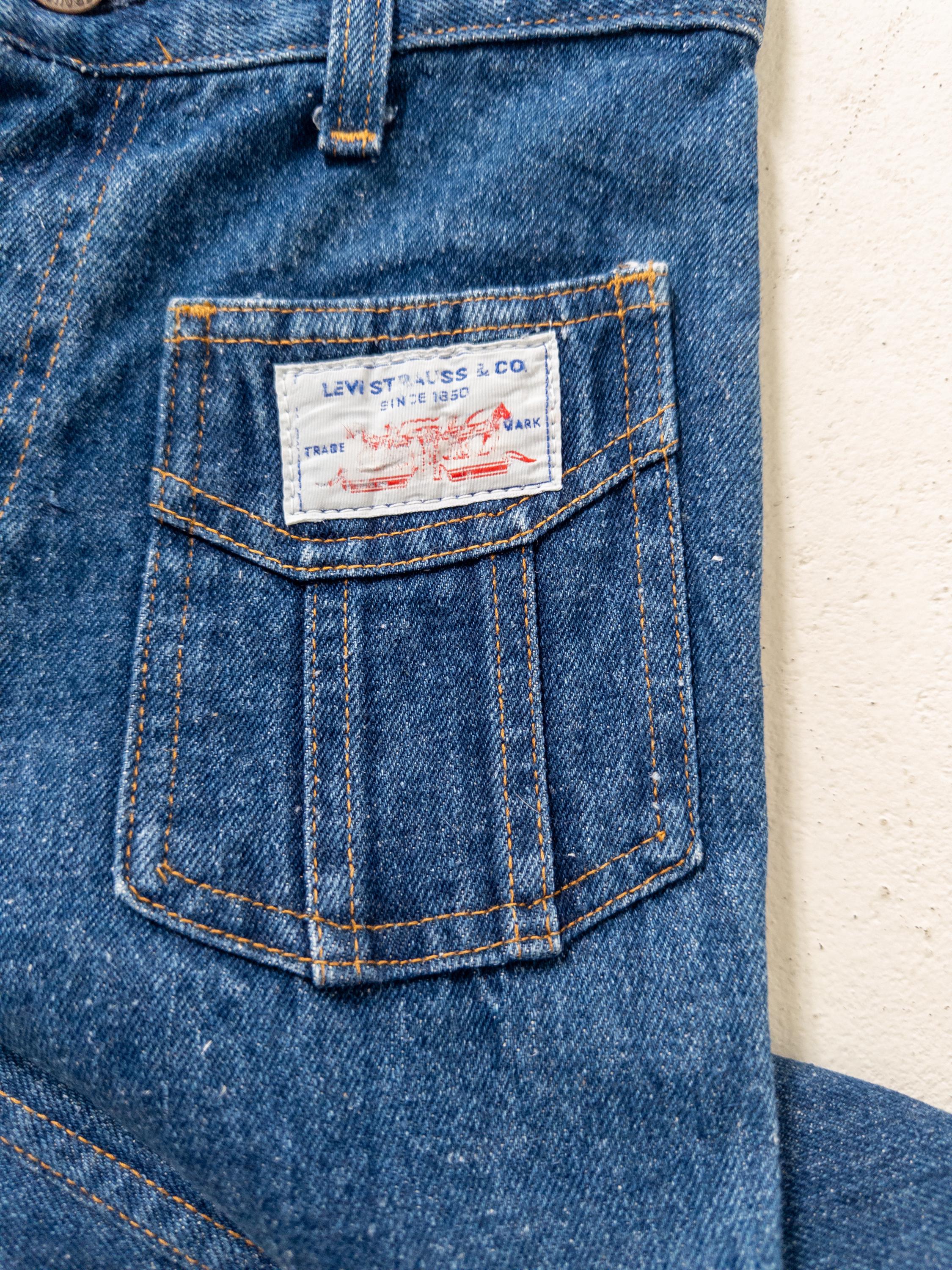 70s Vintage Levis Schlaghose Gr. 22 - 23