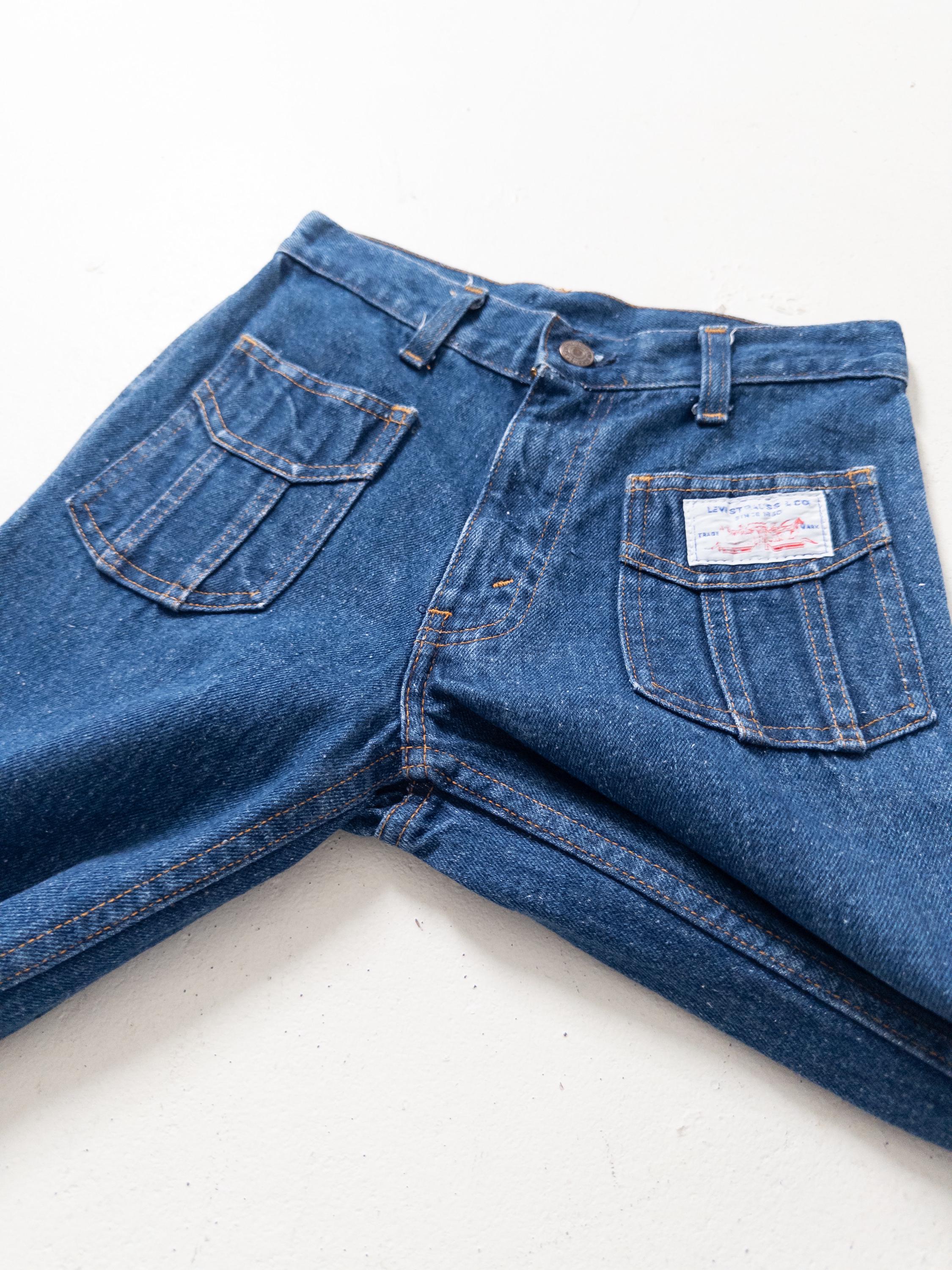 70s Vintage Levis Schlaghose Gr. 22 - 23