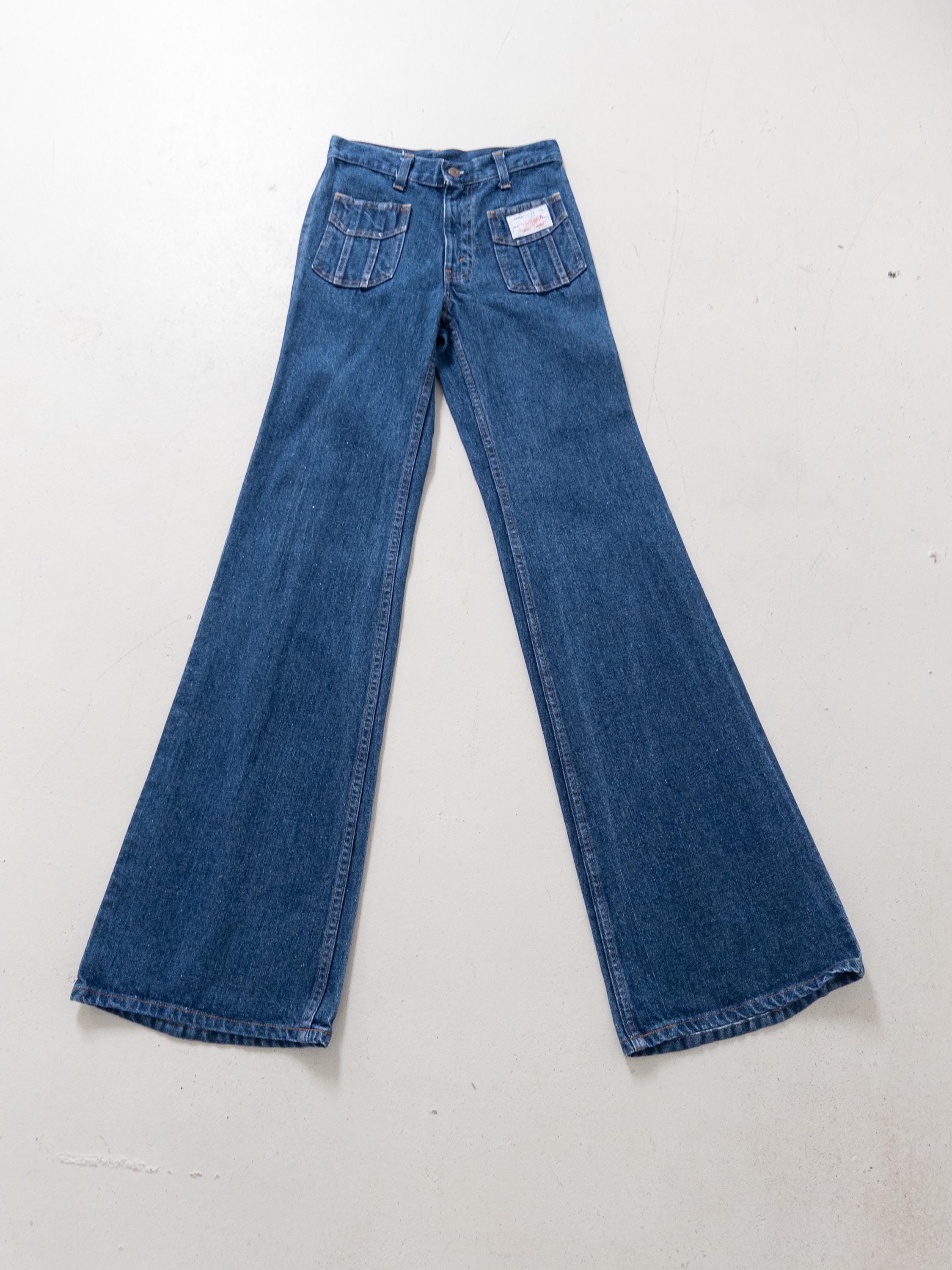 70s Vintage Levis Schlaghose Gr. 22 - 23