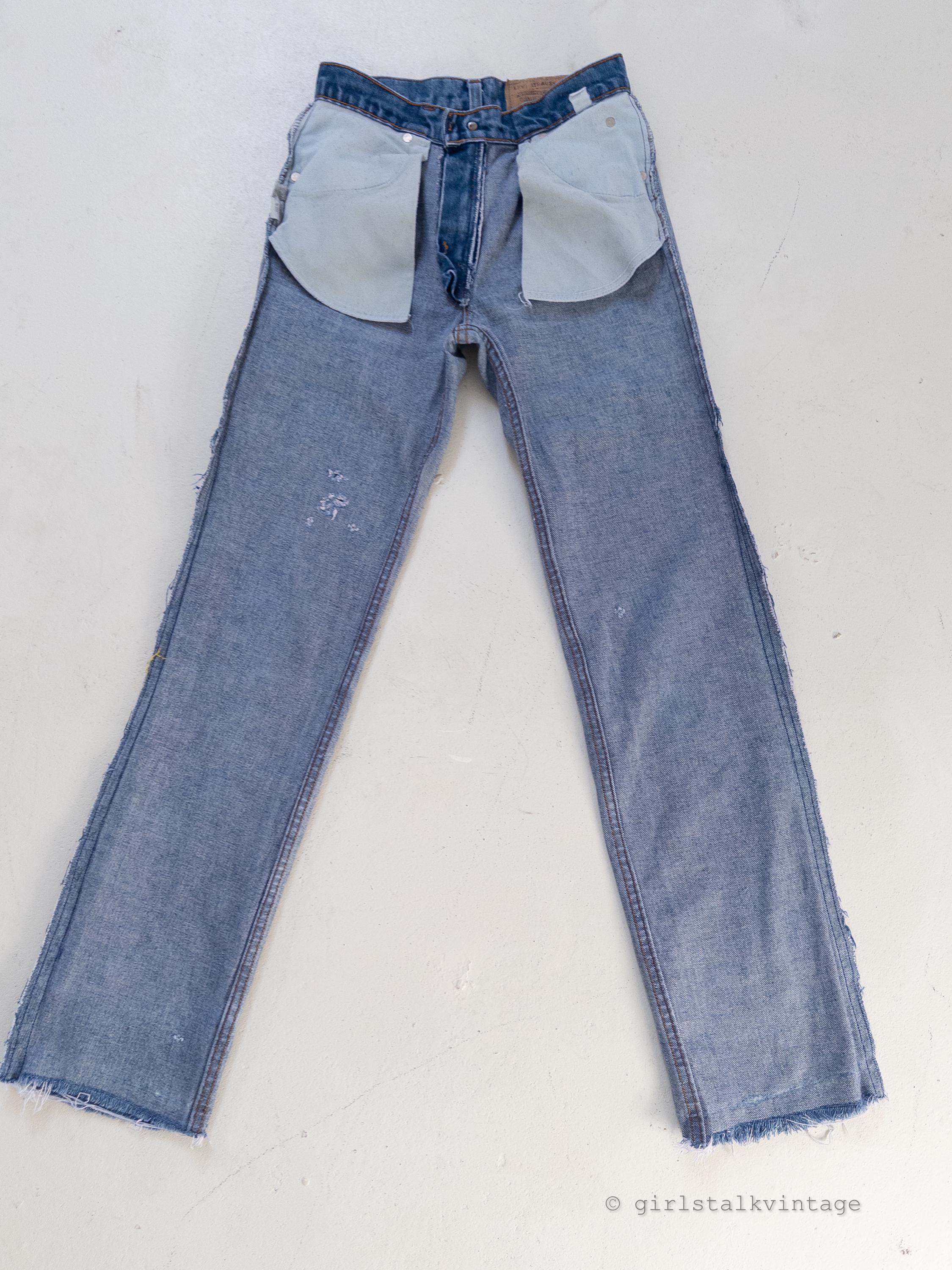 80s Vintage Levis 630 Gr. 23 -24