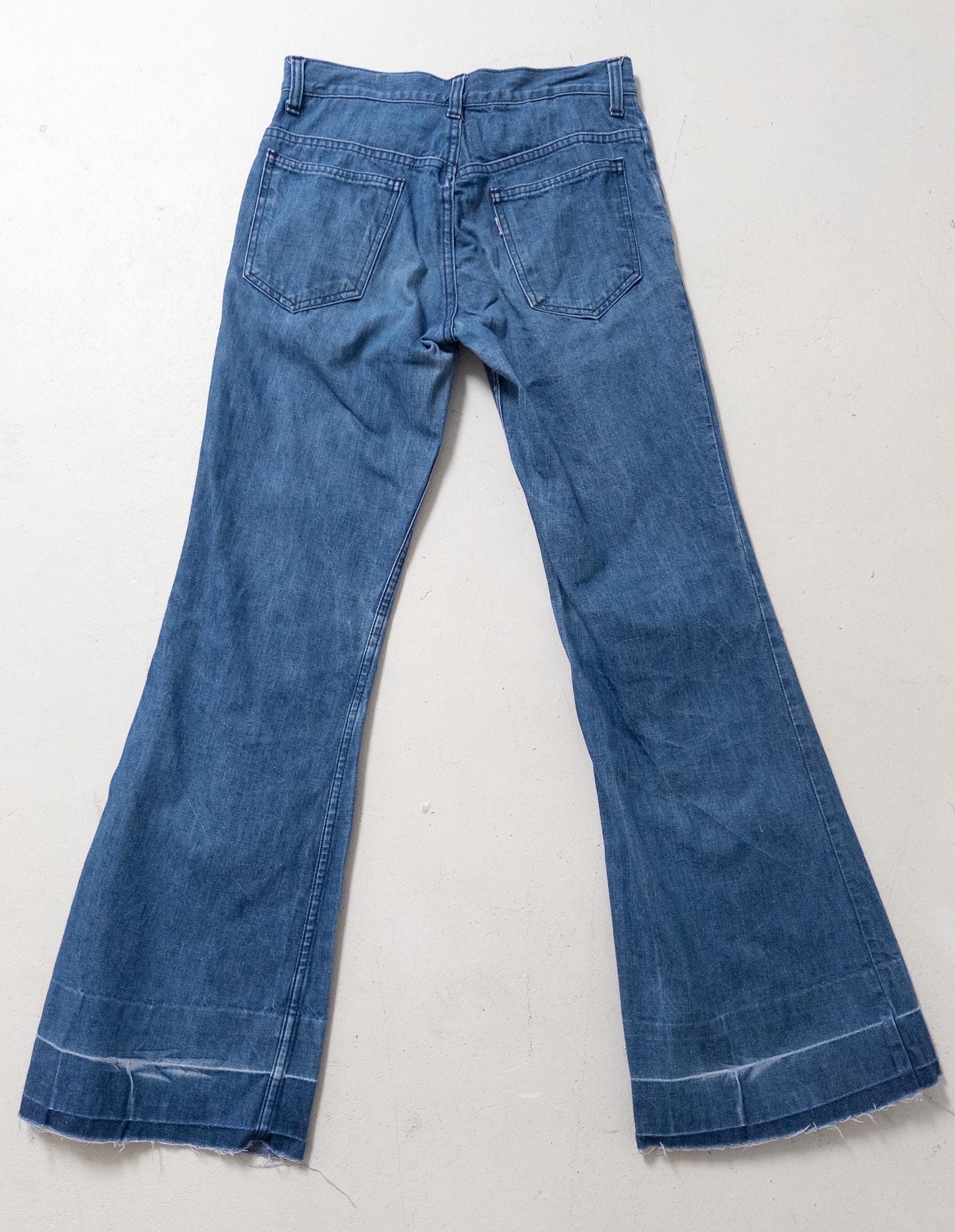 Gr. 26 - 27 BIG E 70s Vintage Levis Schlaghose