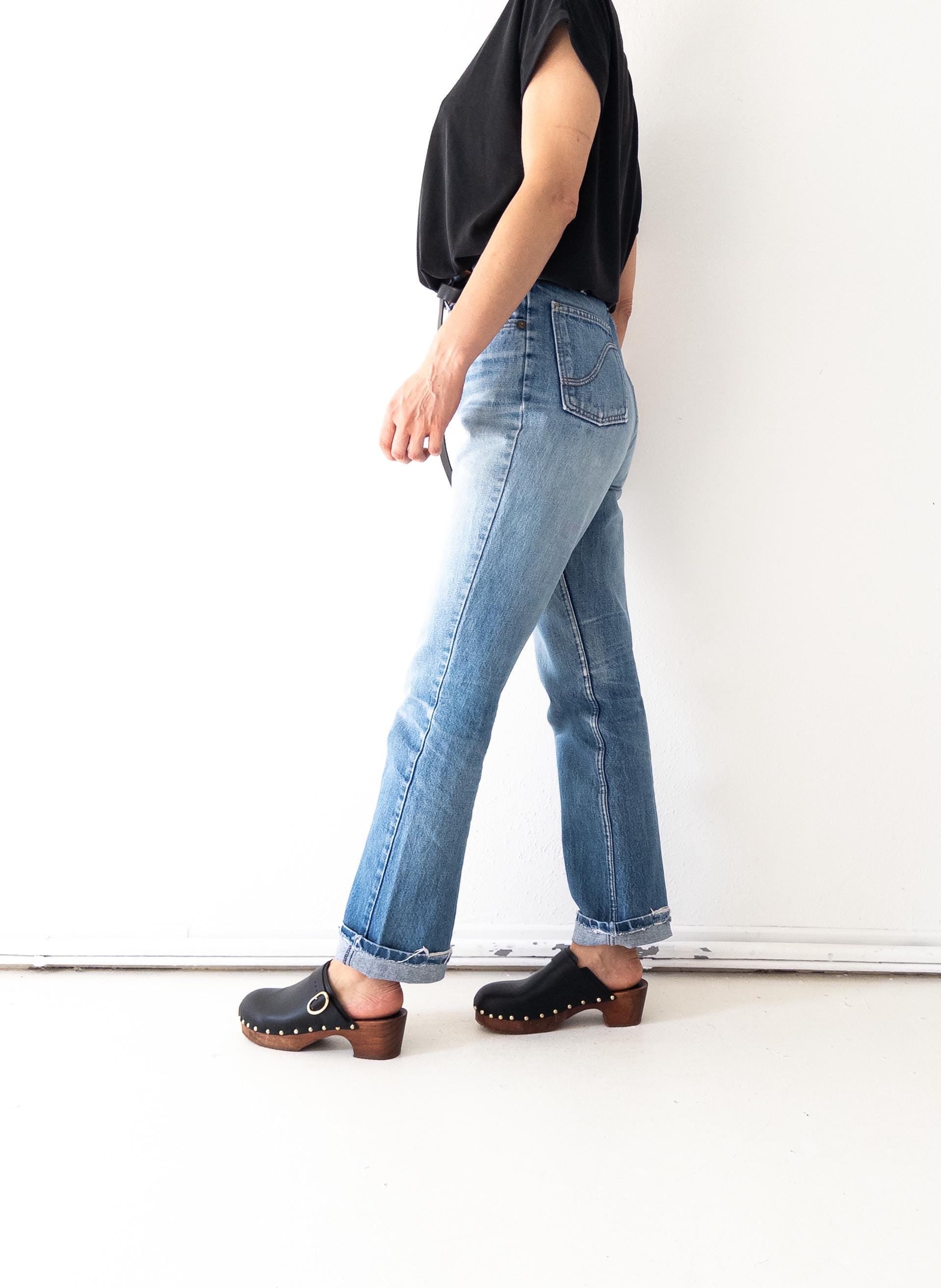 70s Vintage Mustang Cigarette Jeans Gr. 28