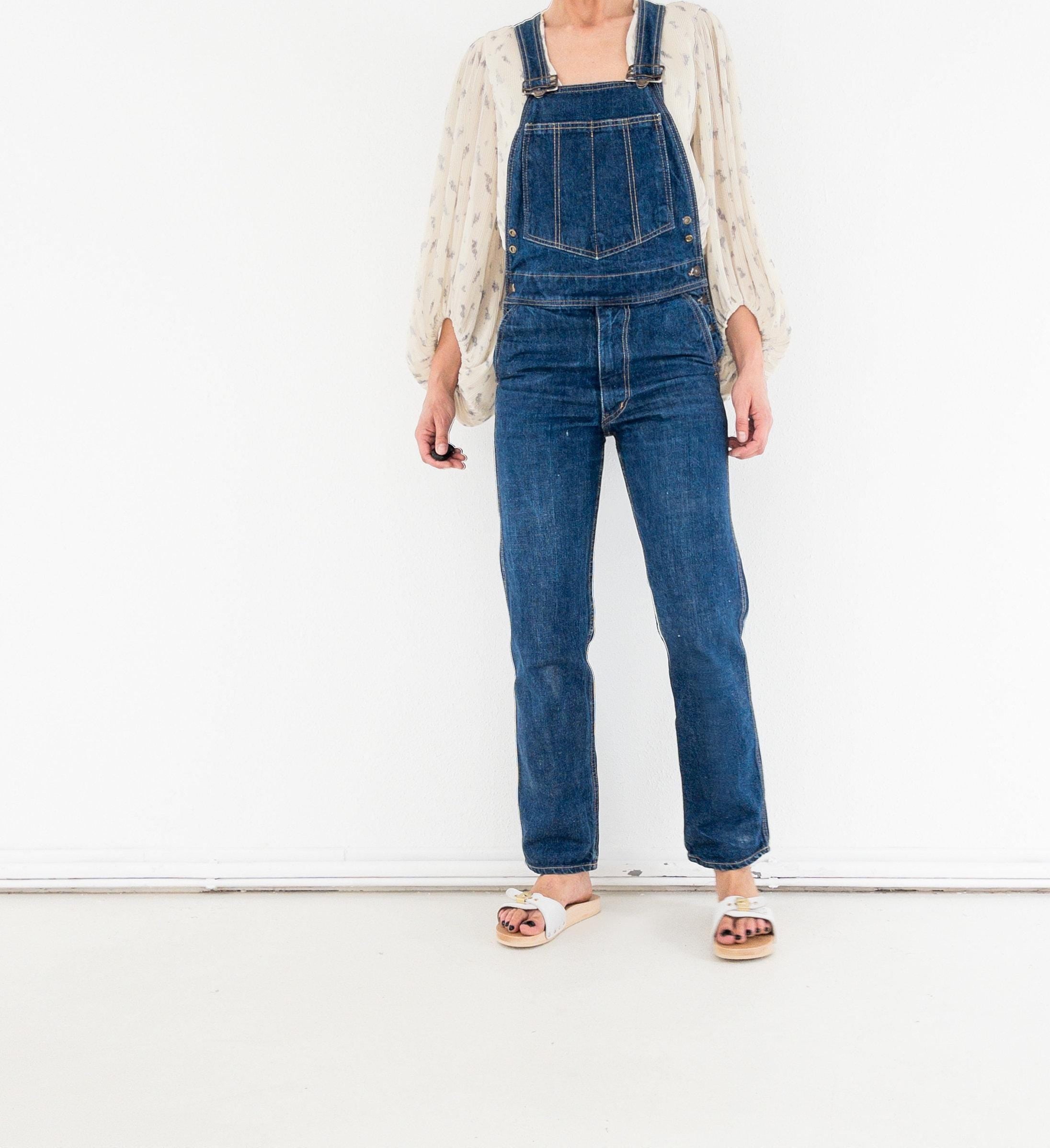 60s/70s Vintage Edwin Selvedge Latzhose