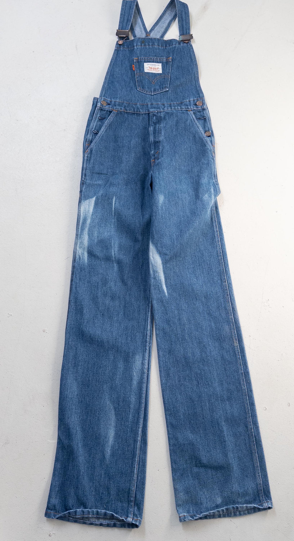 Gr. XS Levis Latzhose 80s Vintage Made in France