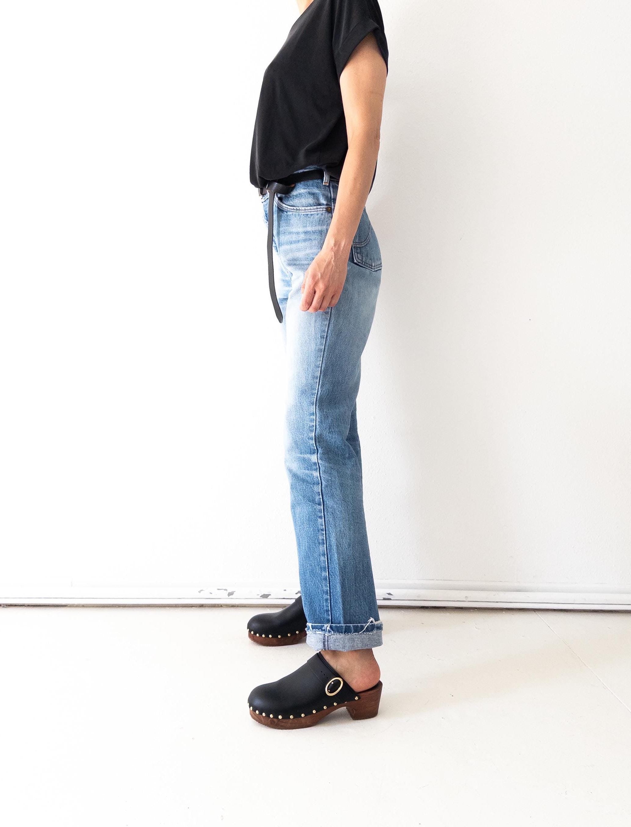 70s Vintage Mustang Cigarette Jeans Gr. 28