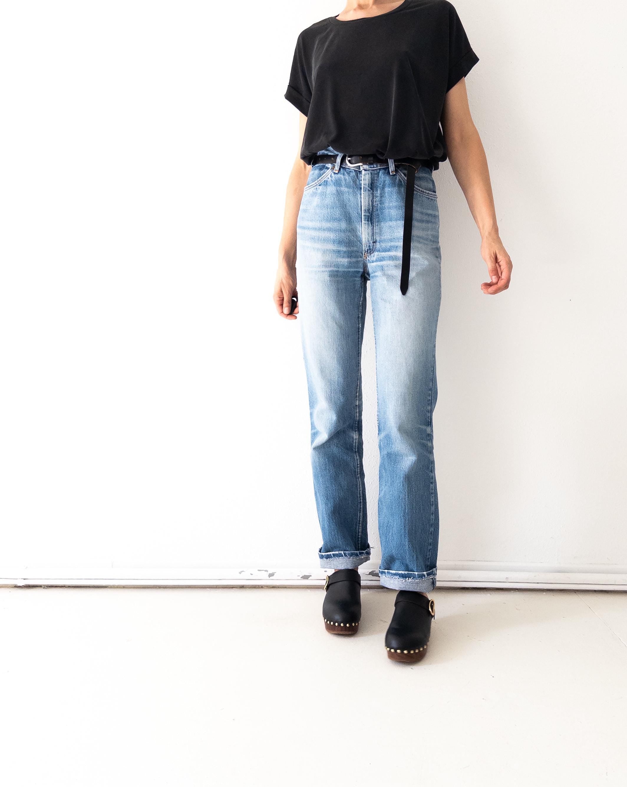 70s Vintage Mustang Cigarette Jeans Gr. 28