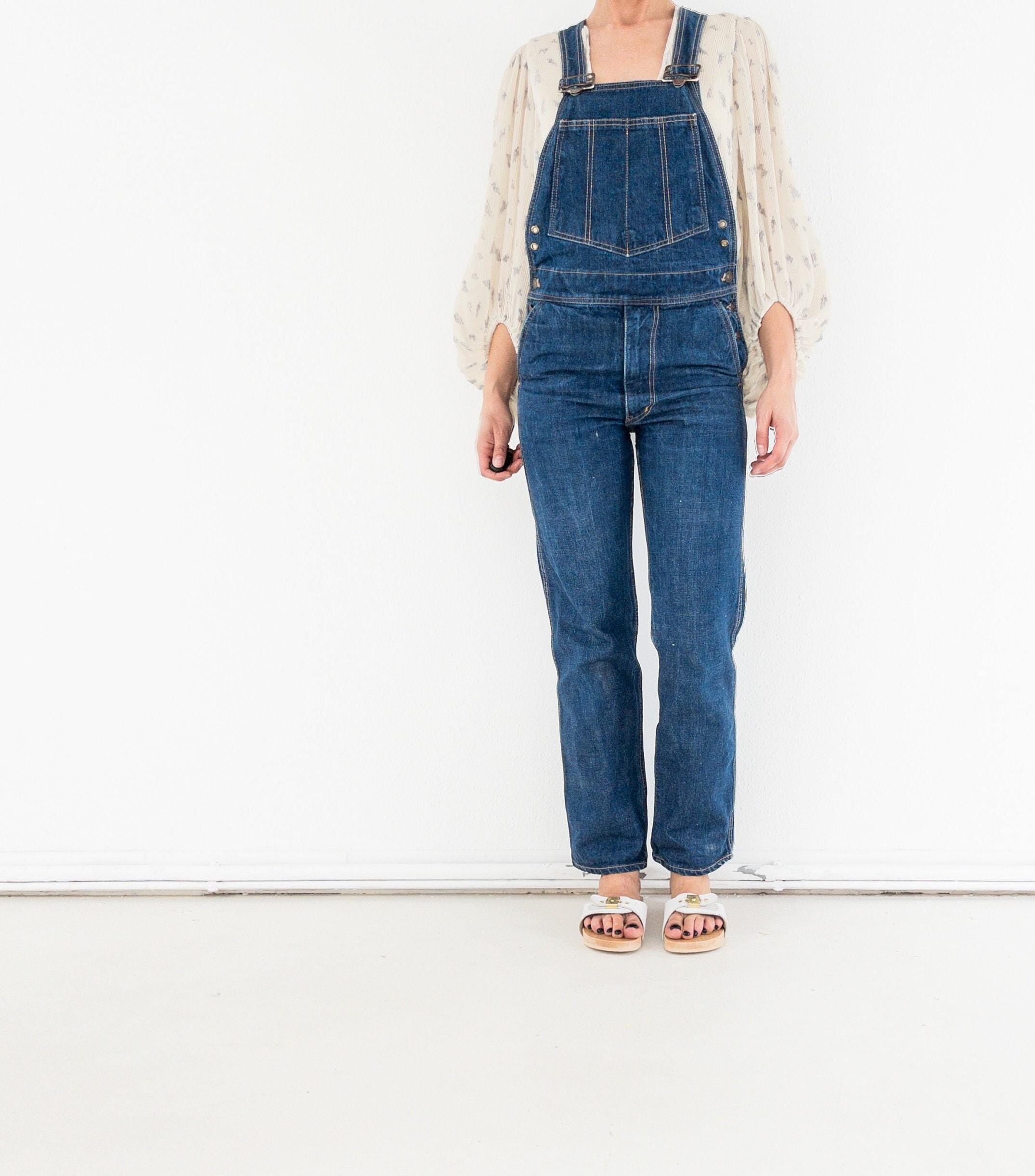 60s/70s Vintage Edwin Selvedge Latzhose