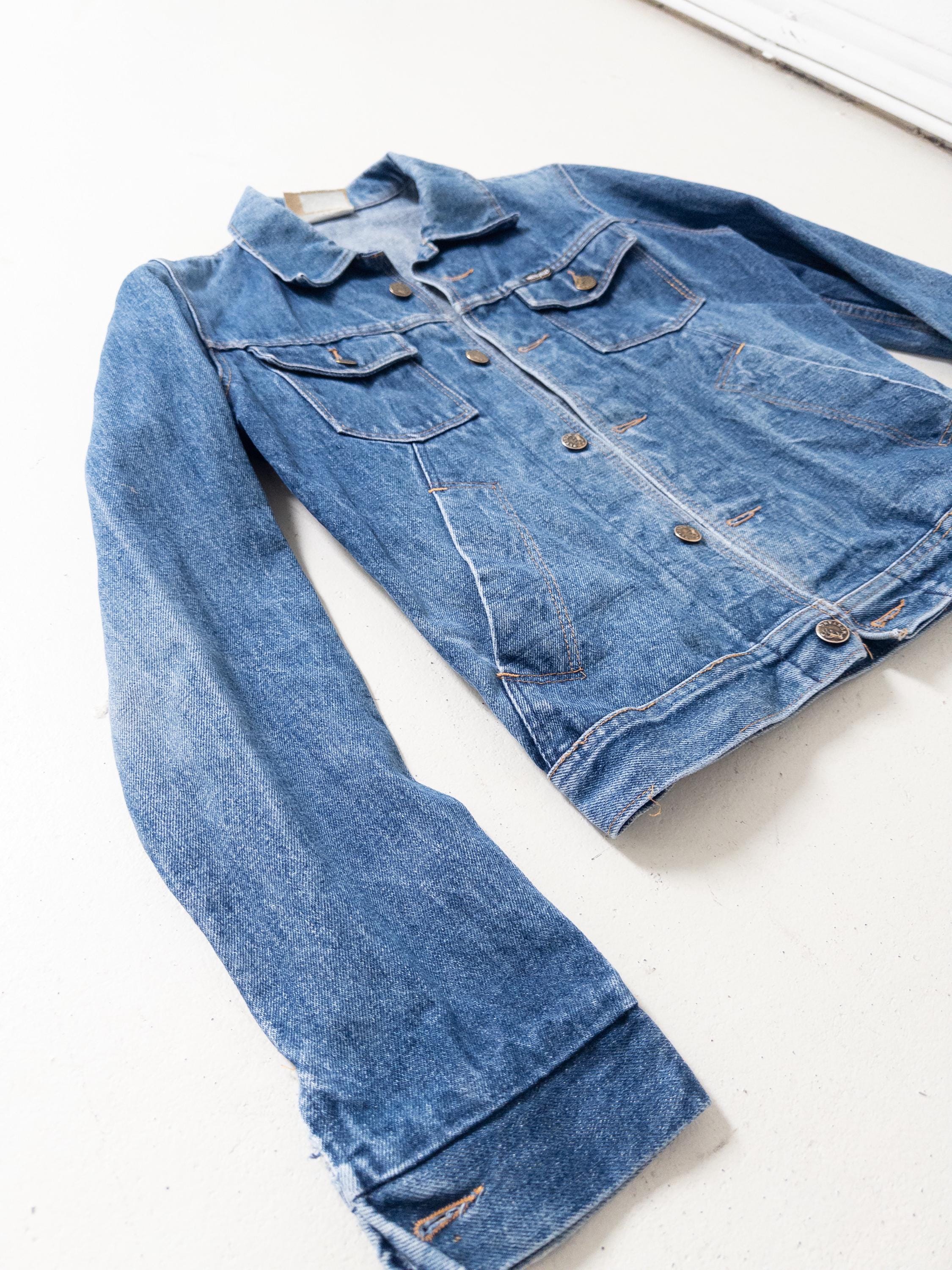 70s Vintage Mustang Jeansjacke Gr. S Made in Germany
