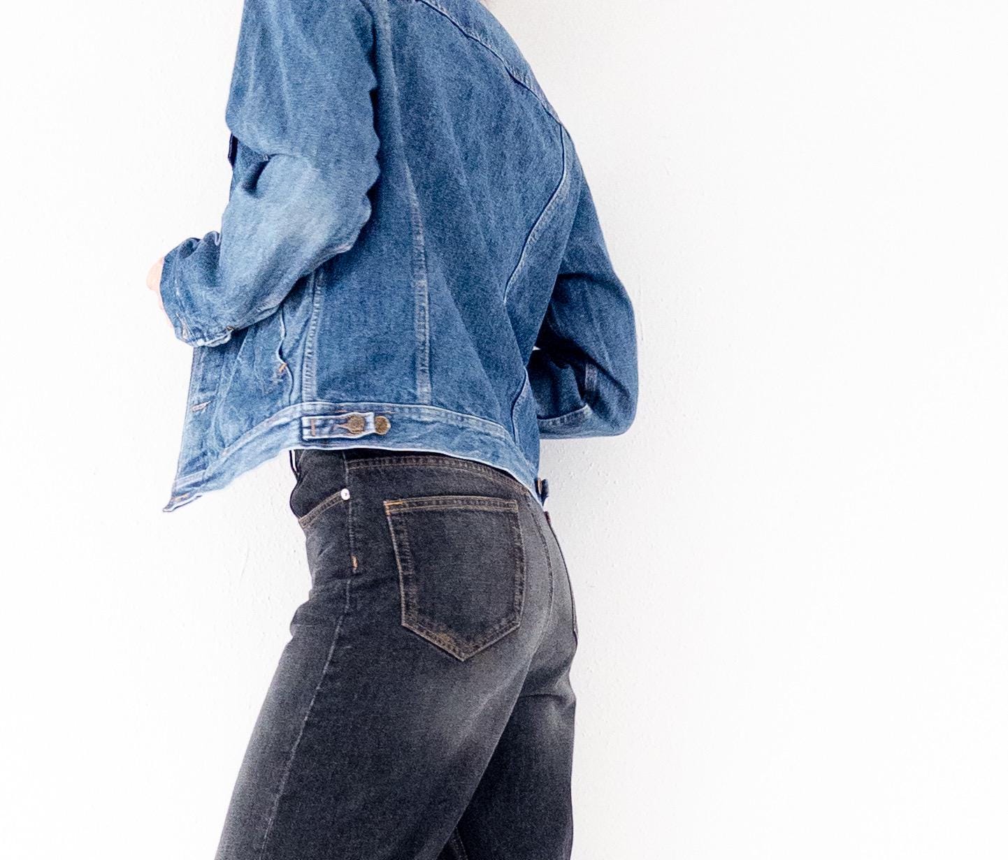 70s Vintage Mustang Jeansjacke Gr. S Made in Germany