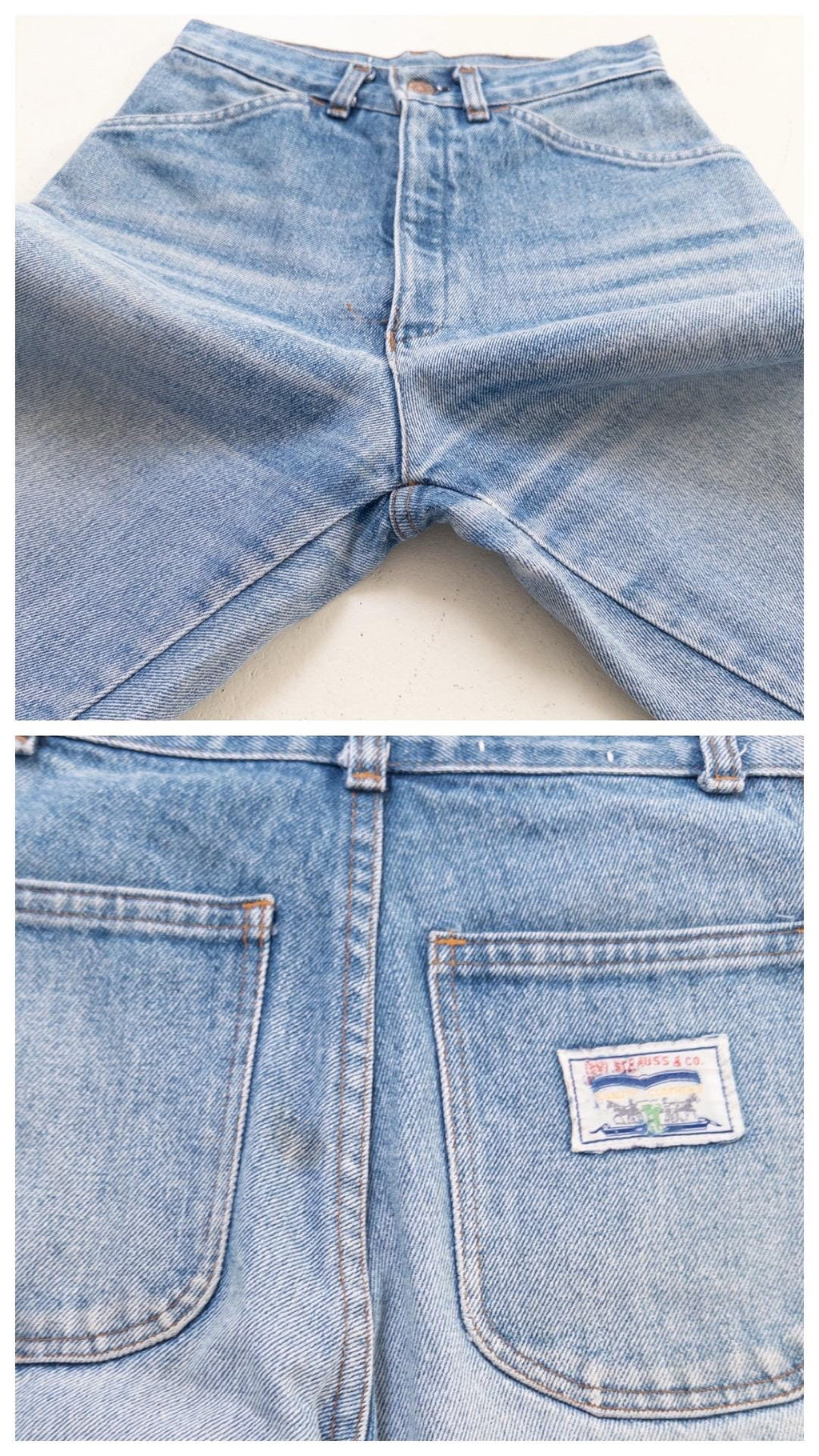 80s Vintage Levis Gr. 25 Made in France