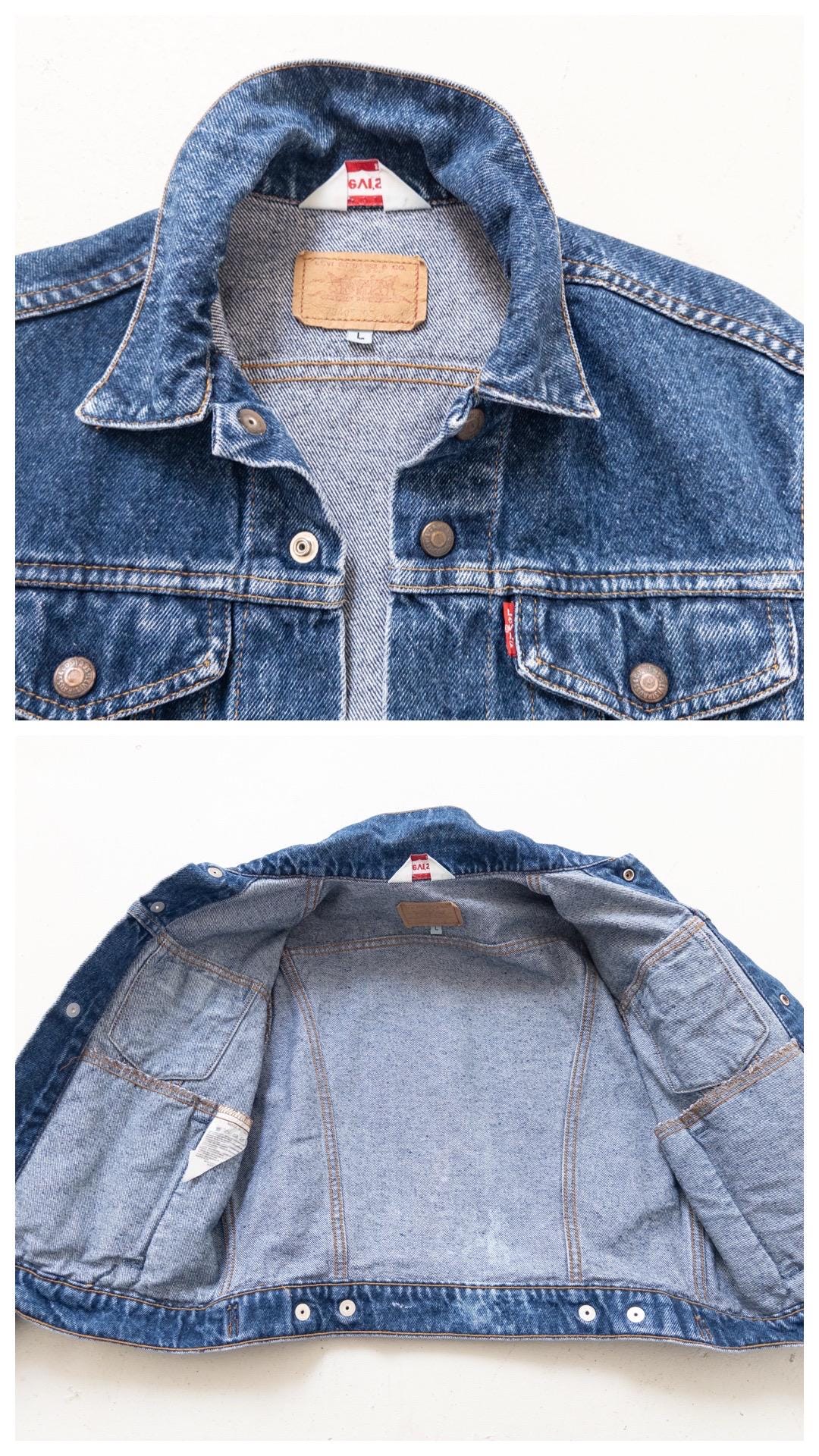 70s Vintage Levis 73405 Trucker Jacket Gr. XS Made in Italy