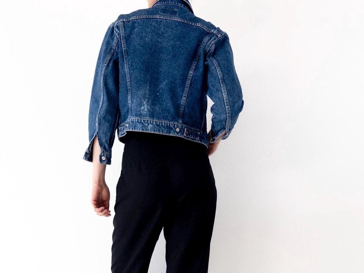 70s Vintage Levis 73405 Trucker Jacket Gr. XS Made in Italy