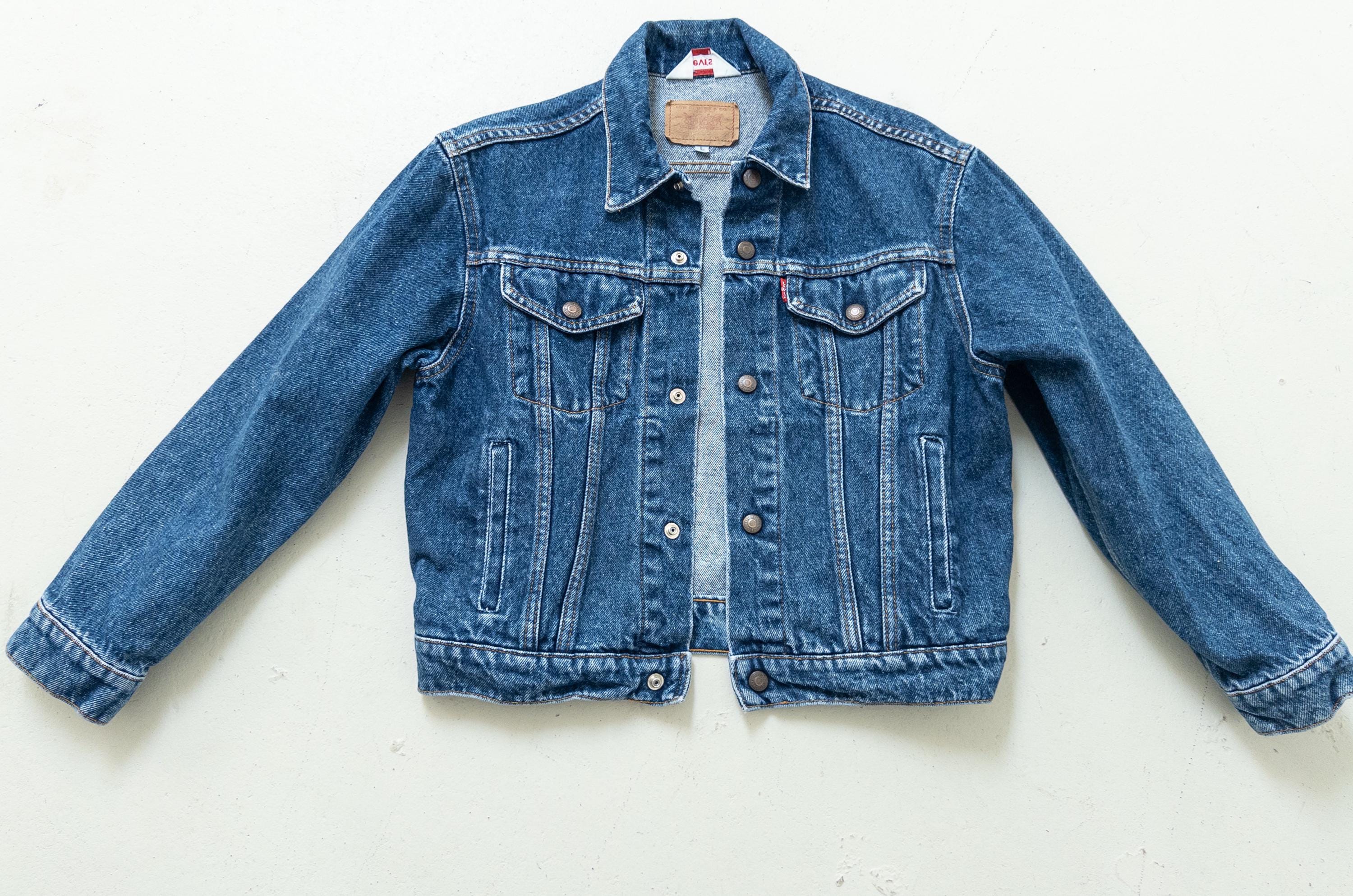 70s Vintage Levis 73405 Trucker Jacket Gr. XS Made in Italy