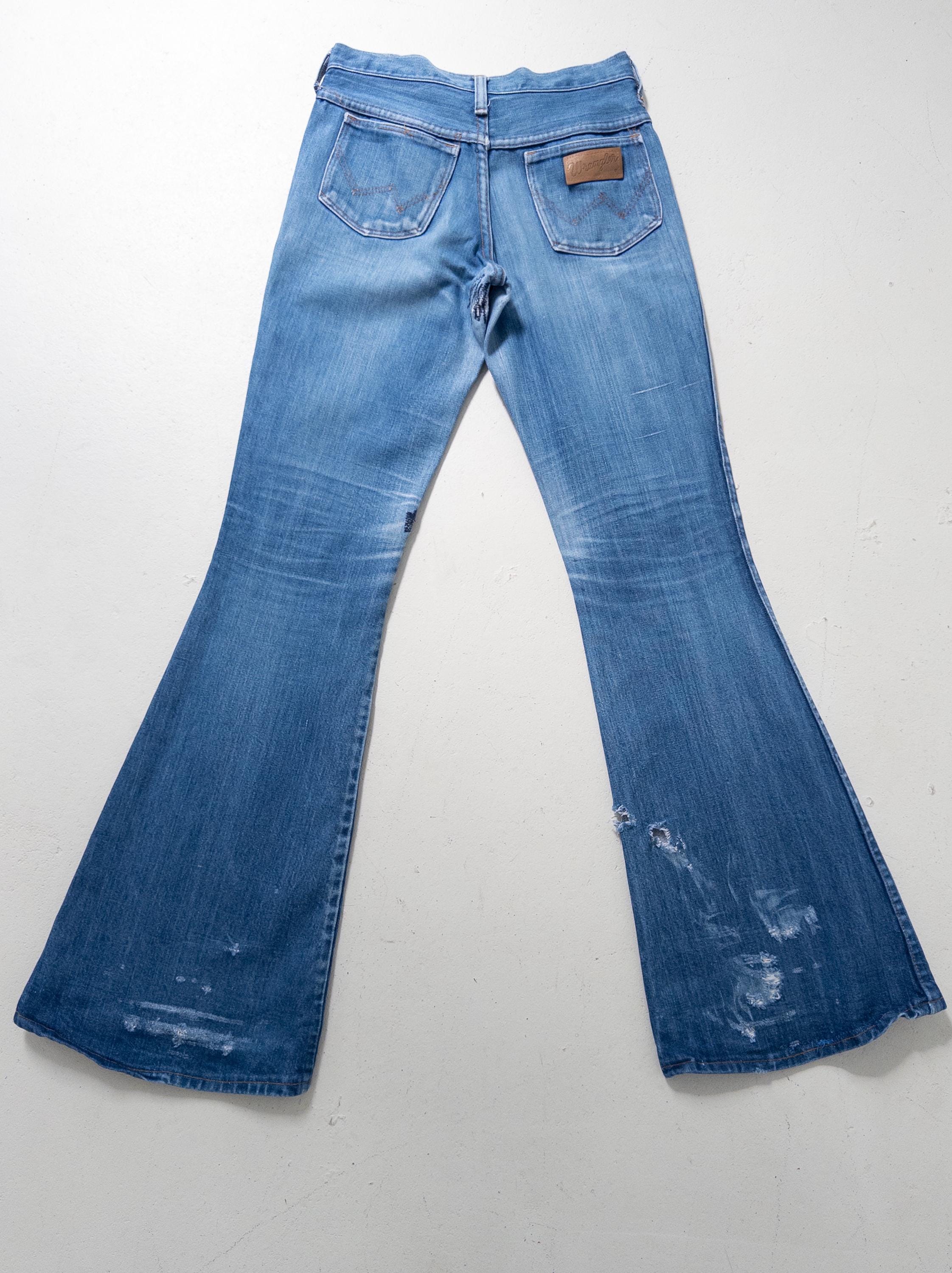 70s Vintage Wrangler Schlaghose Gr. 23 - 24