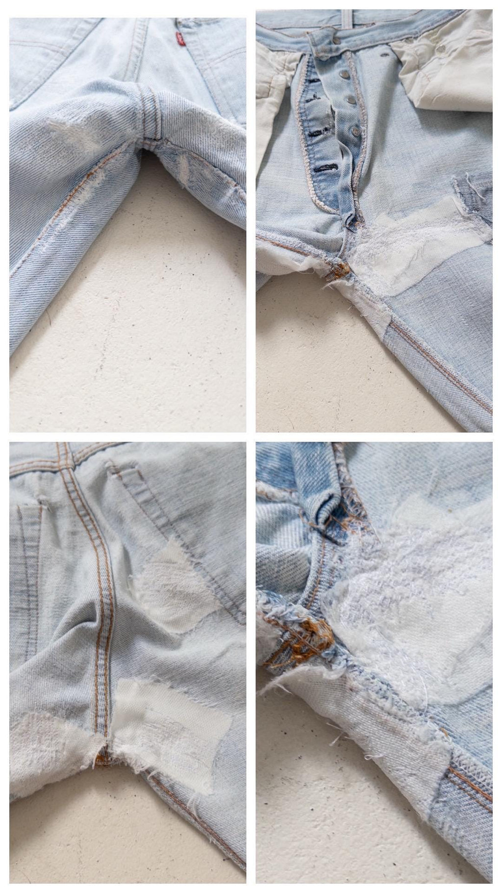 70s Vintage Levis 501 Selvedge Shorts Gr. 30 - 31