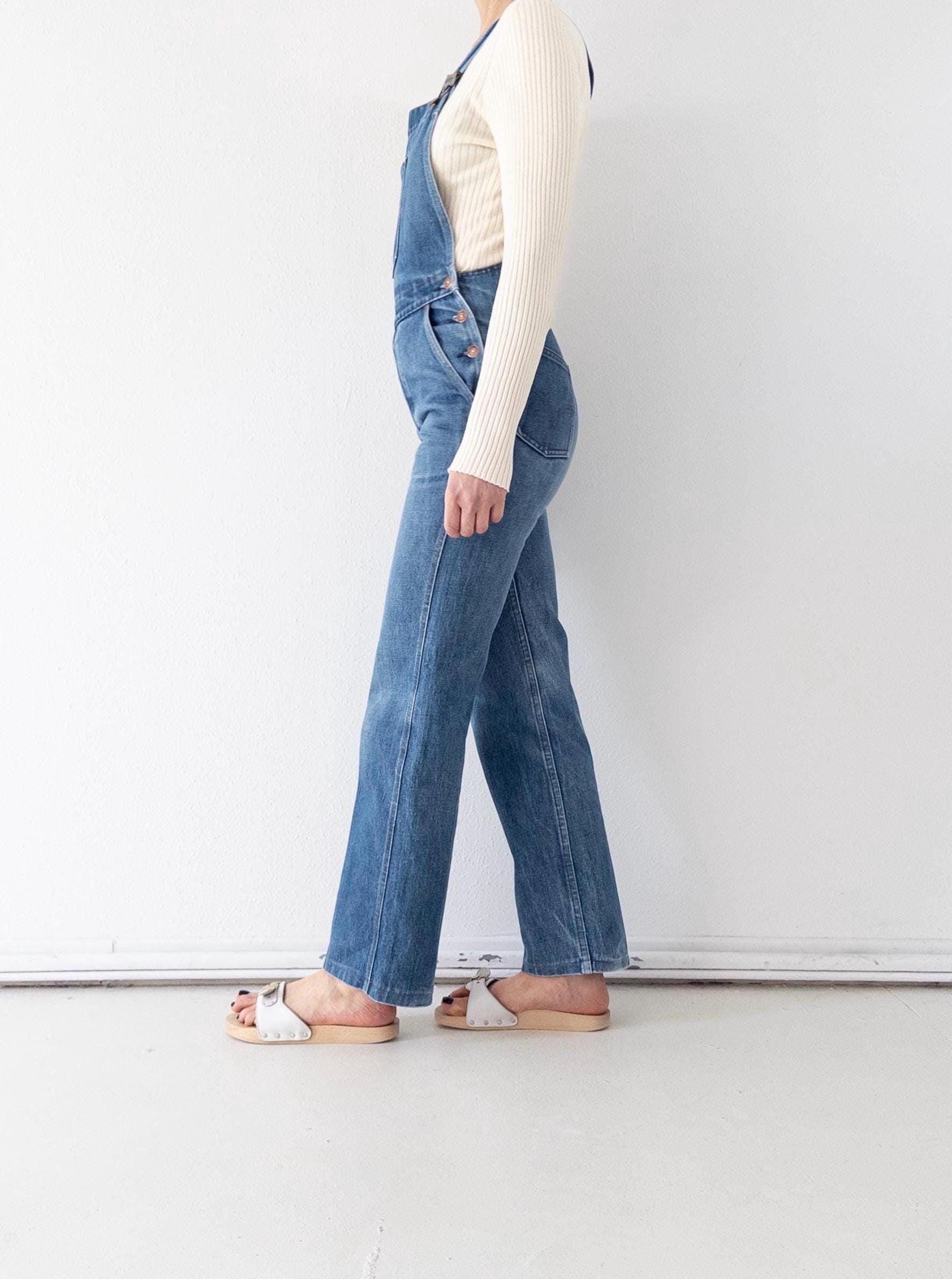 70s Vintage Levis Latzhose Gr. XS Made in France