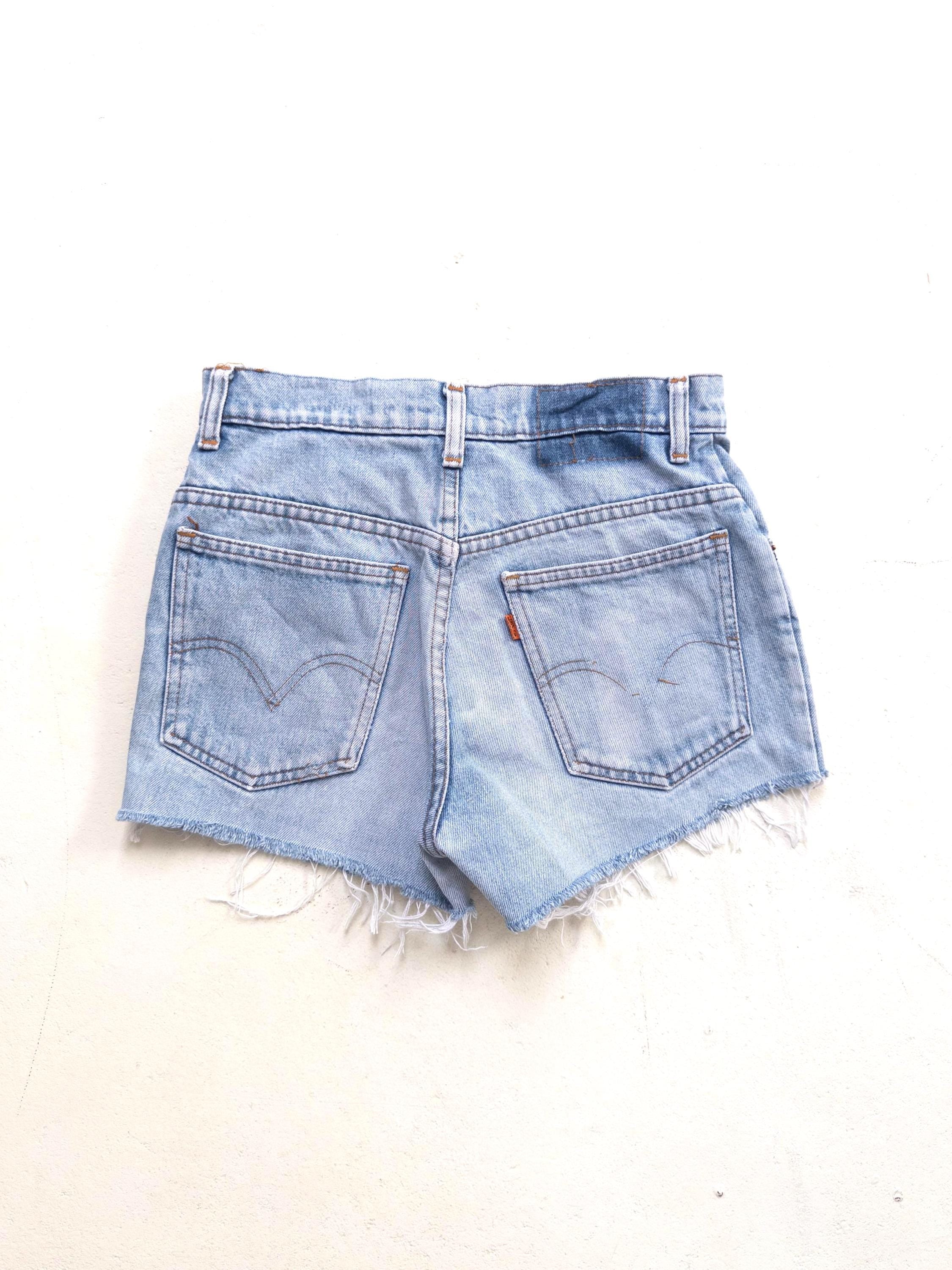 70s Vintage Levis Shorts Gr. 24 - 25