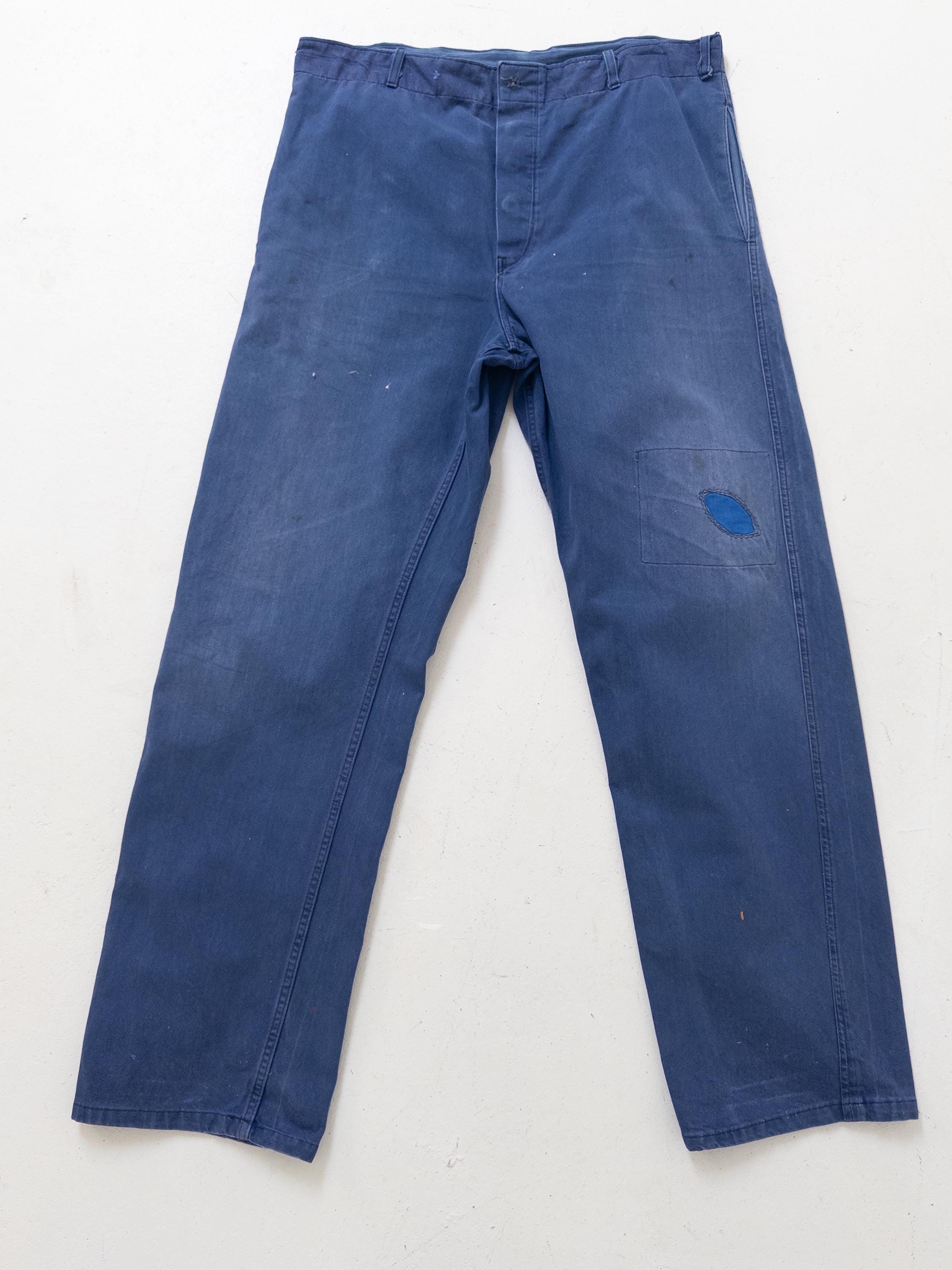 70s Vintage Arbeitshose Gr. 36