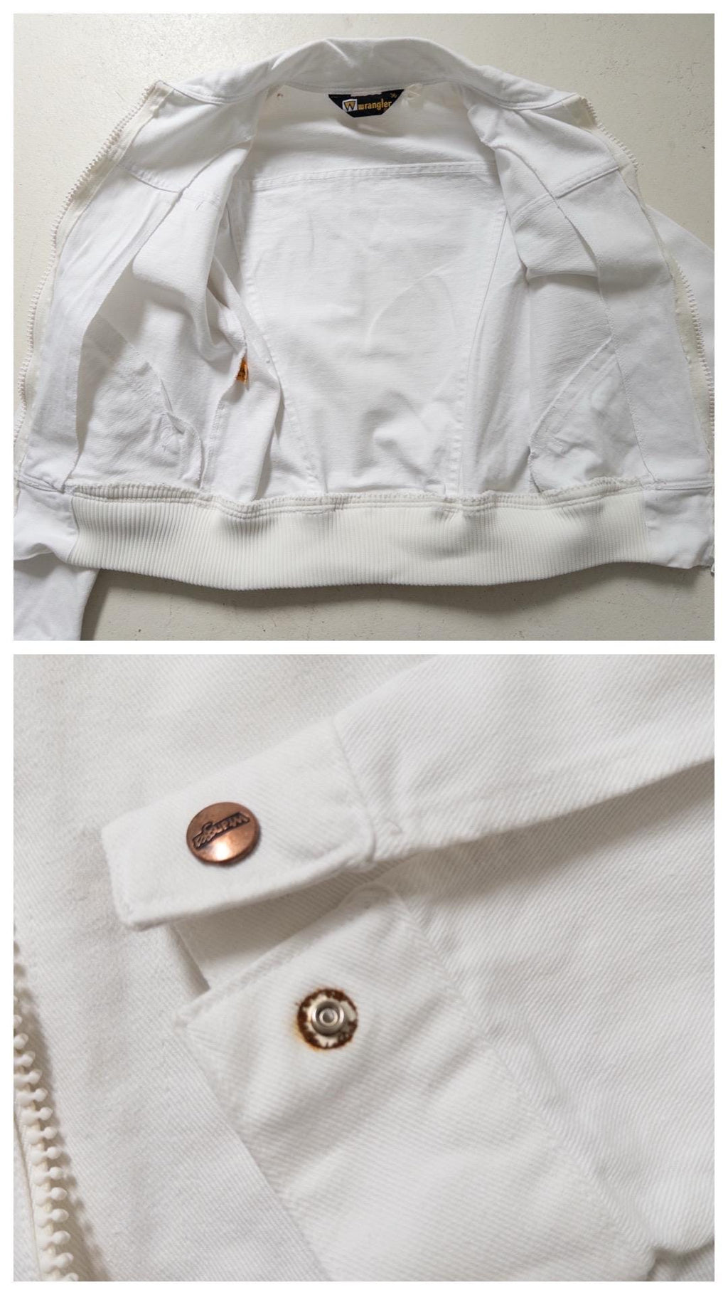 70s Vintage Wrangler Jeansjacke Gr. XS