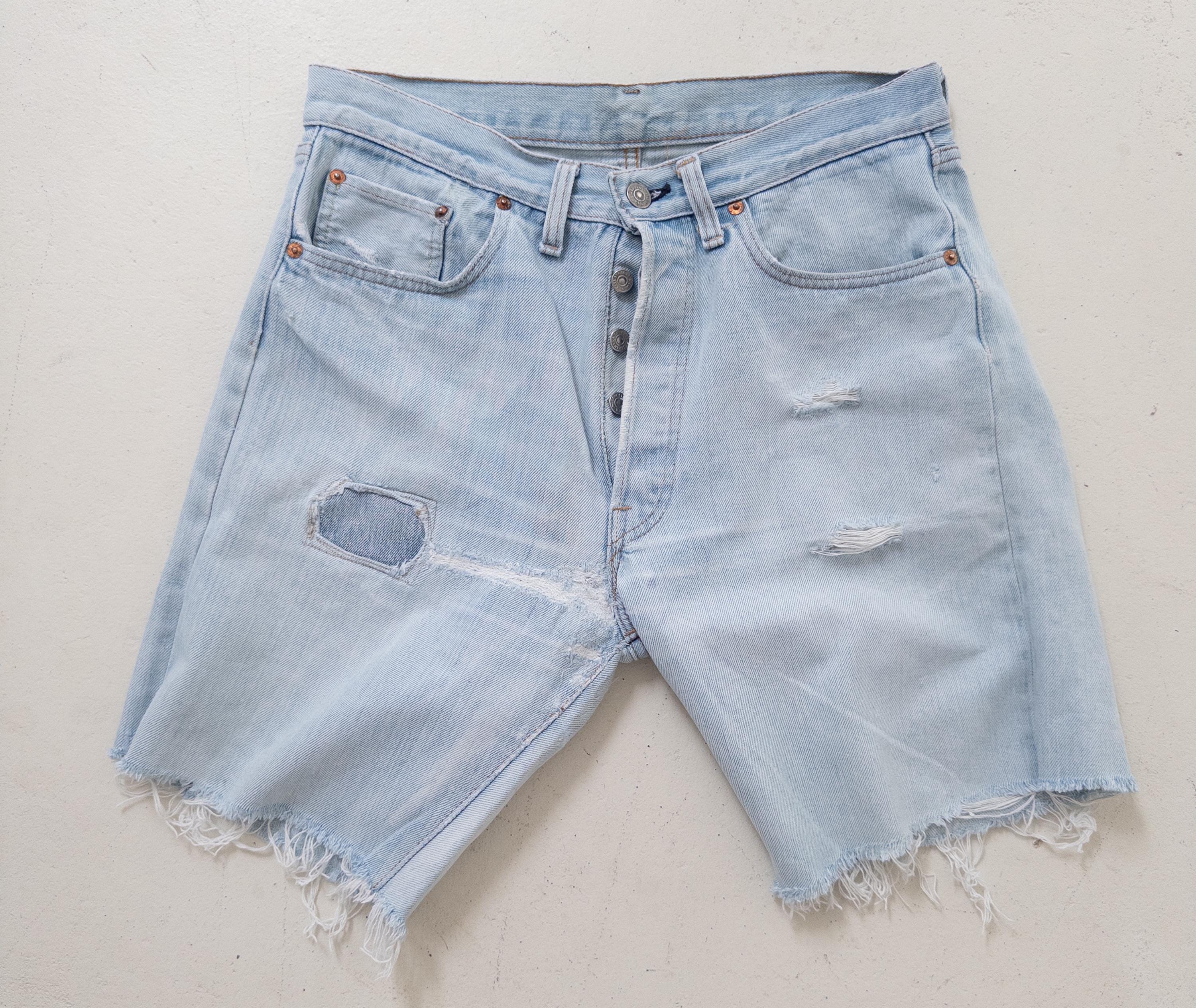 70s Vintage Levis 501 Selvedge Shorts Gr. 30 - 31