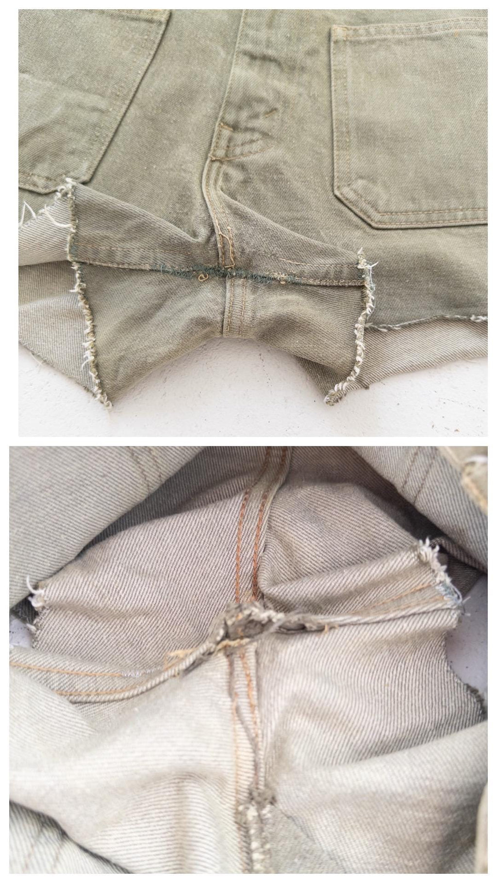 BIG E 60s Vintage Levis Shorts Gr. 28 - 29