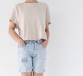 70s Vintage Levis 501 Selvedge Shorts Gr. 30 - 31