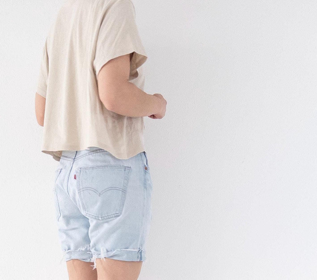 70s Vintage Levis 501 Selvedge Shorts Gr. 30 - 31