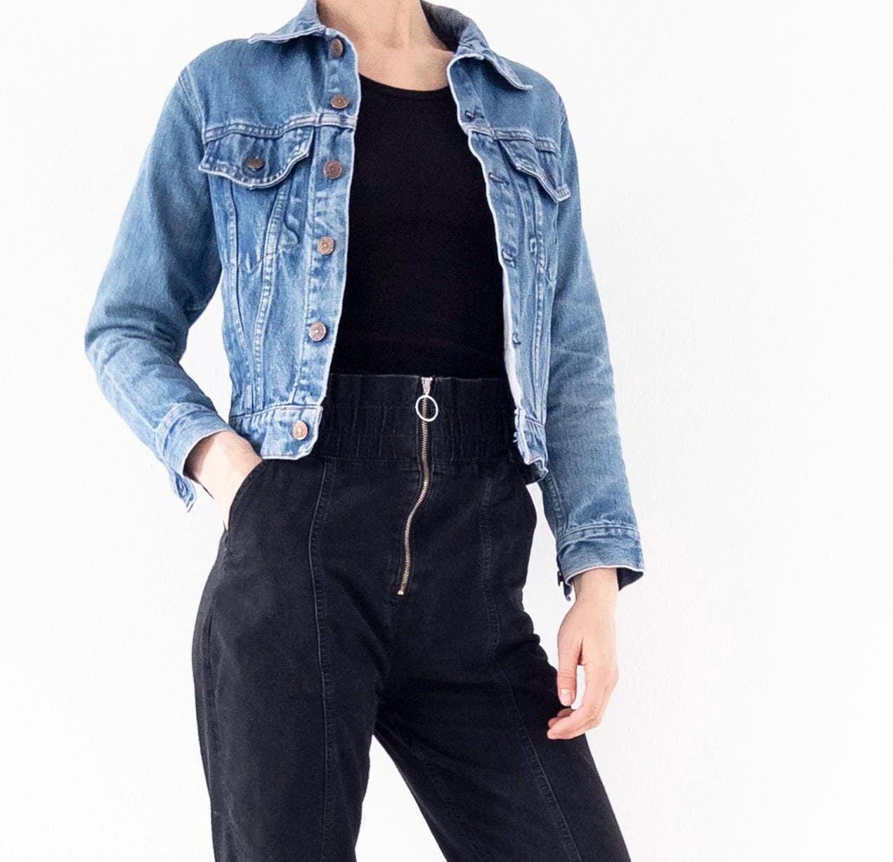 80s Vintage Gap Jeansjacke Gr. XS Made in USA