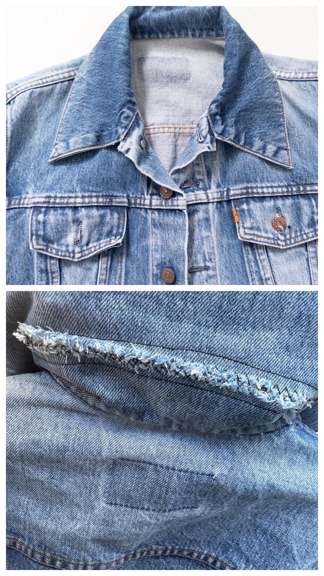 70s Vintage Levis Trucker Jacket Gr. M - L