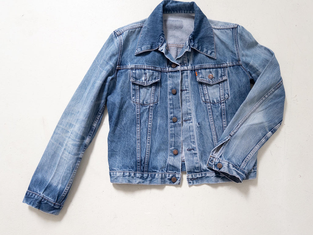 70s Vintage Levis Trucker Jacket Gr. M - L