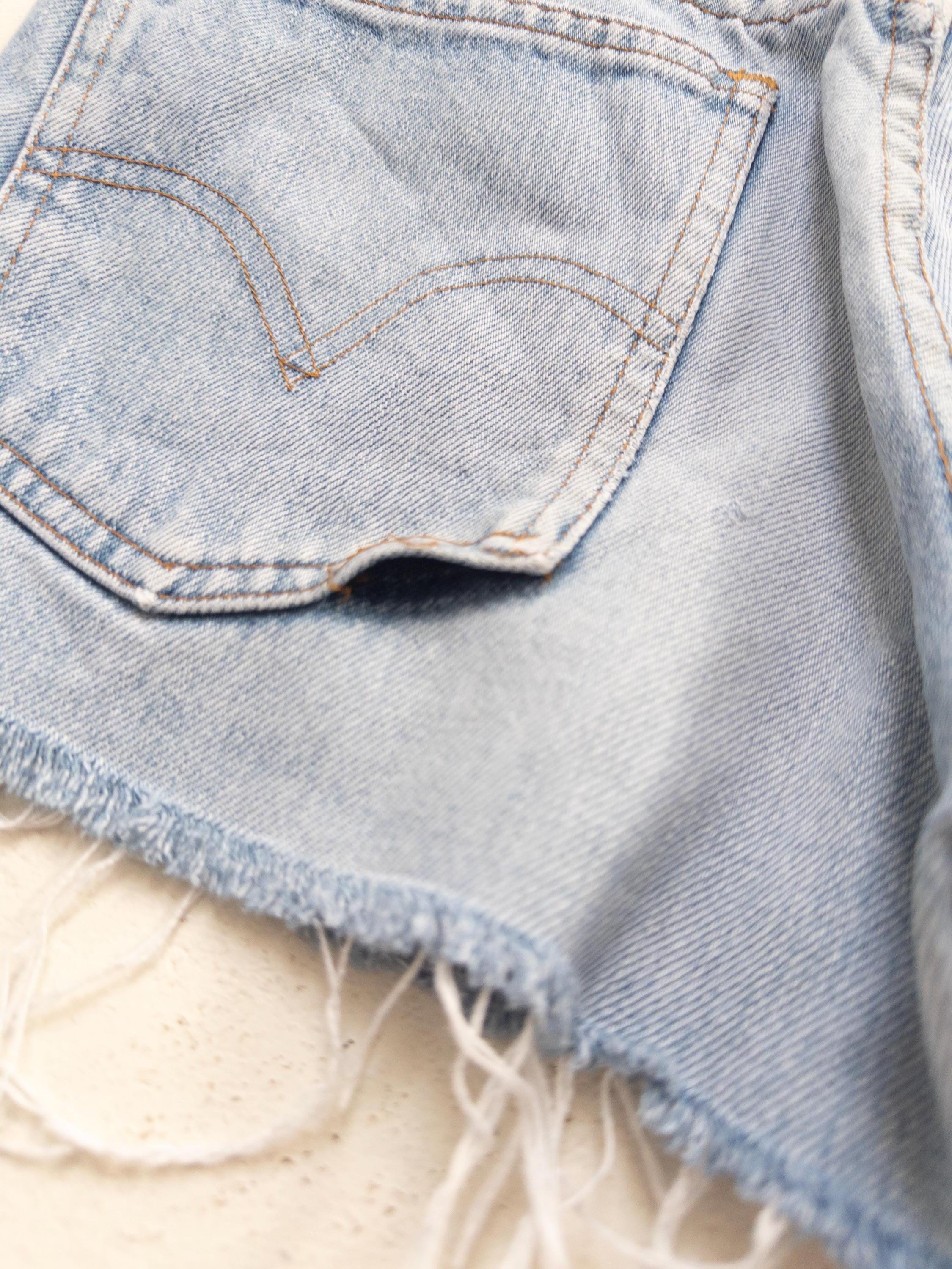 70s Vintage Levis Shorts Gr. 24 - 25
