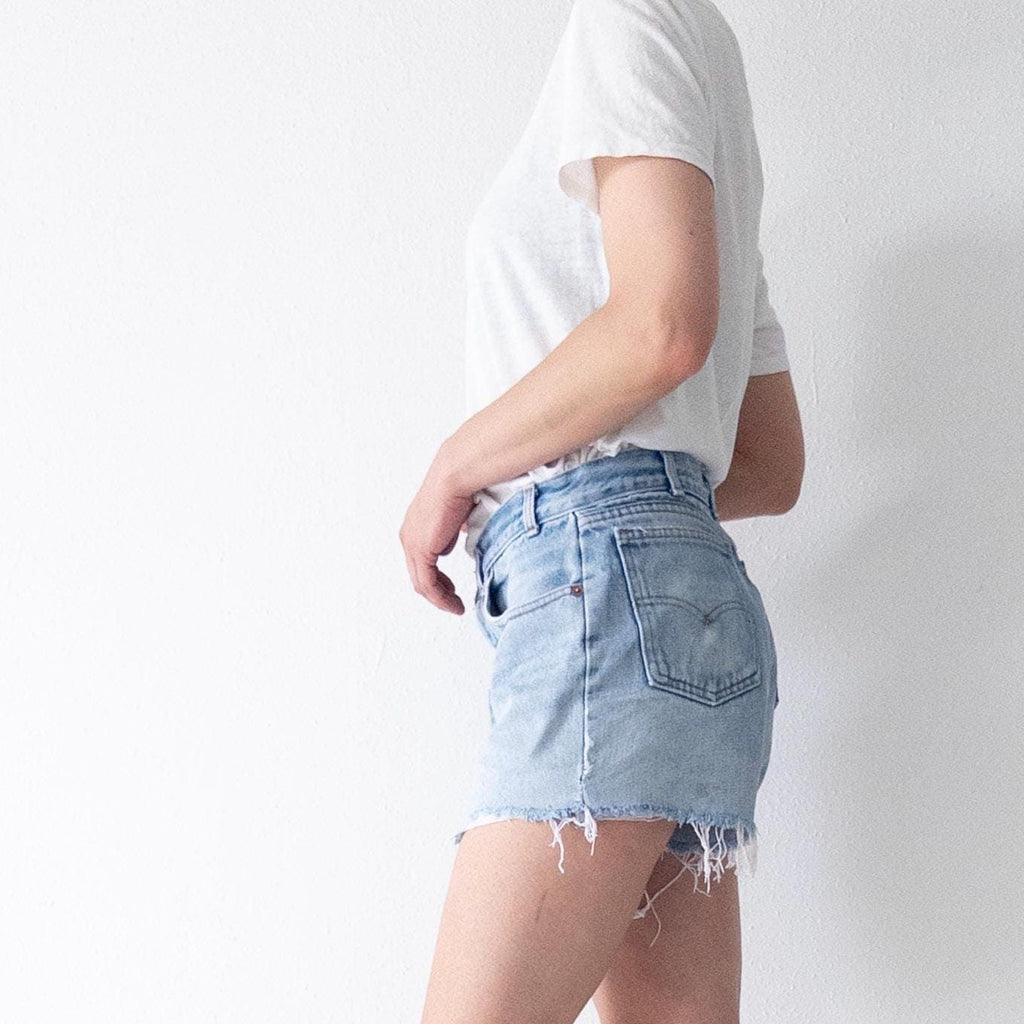 Gr. 30 Levis Shorts 80s Vintage Made in Belgium