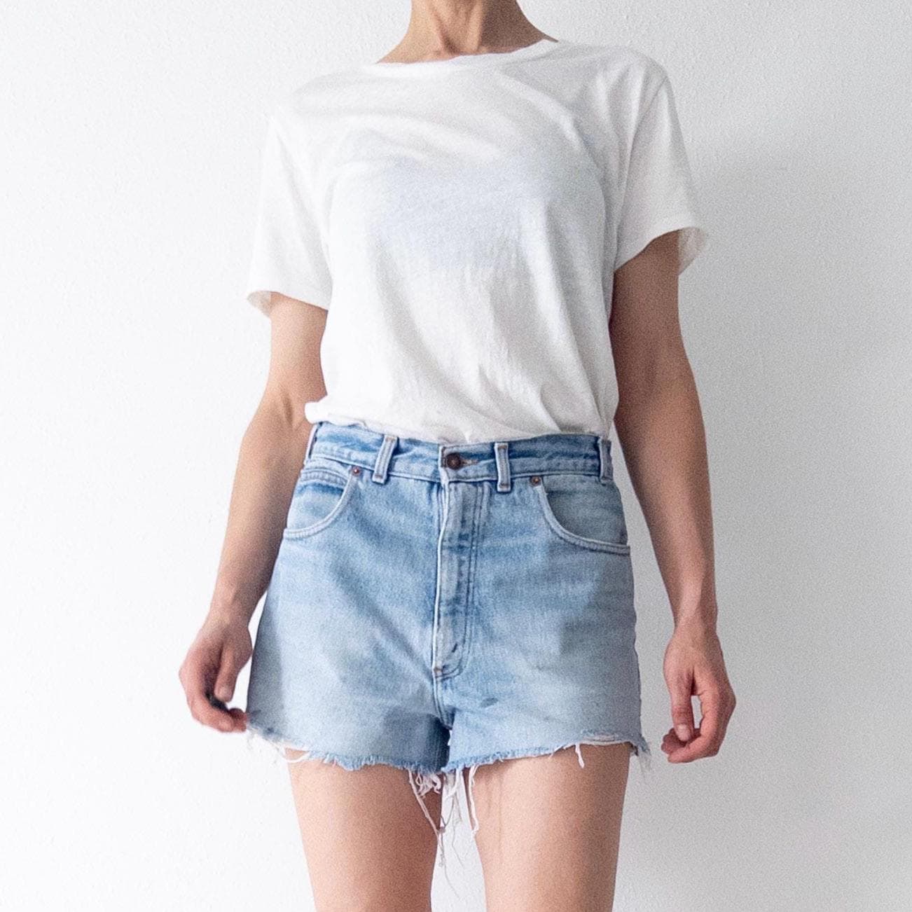 Gr. 30 Levis Shorts 80s Vintage Made in Belgium