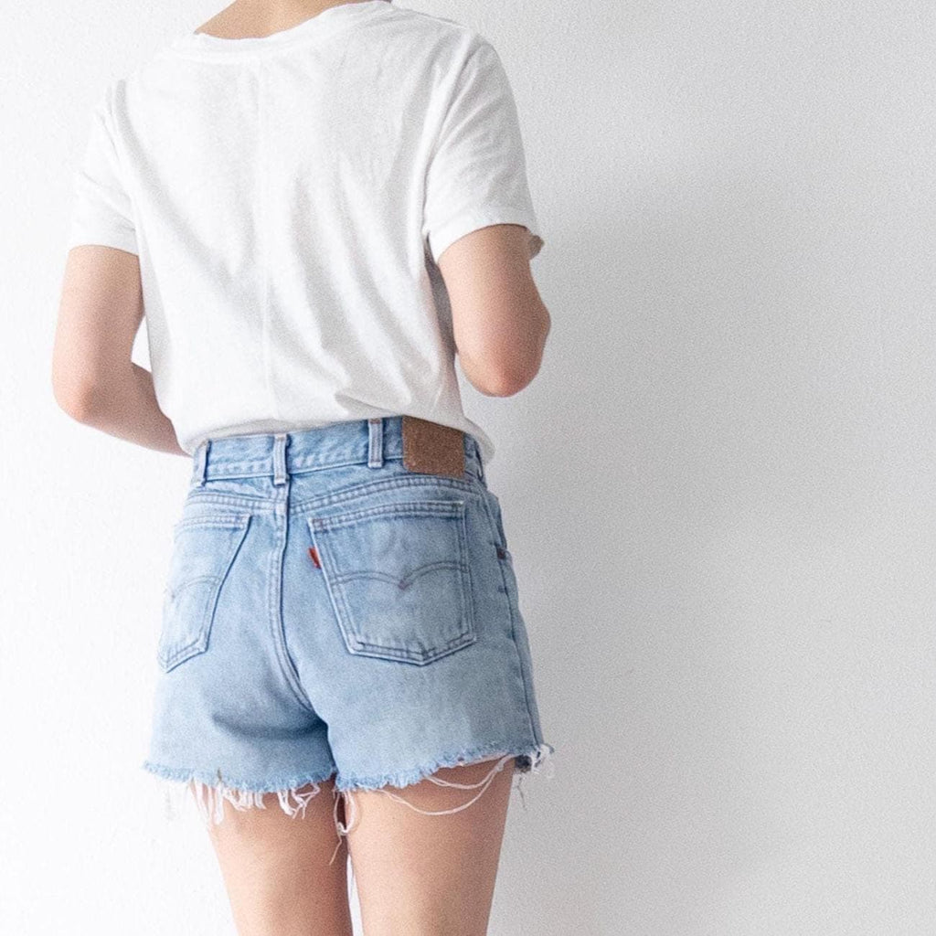 Gr. 30 Levis Shorts 80s Vintage Made in Belgium