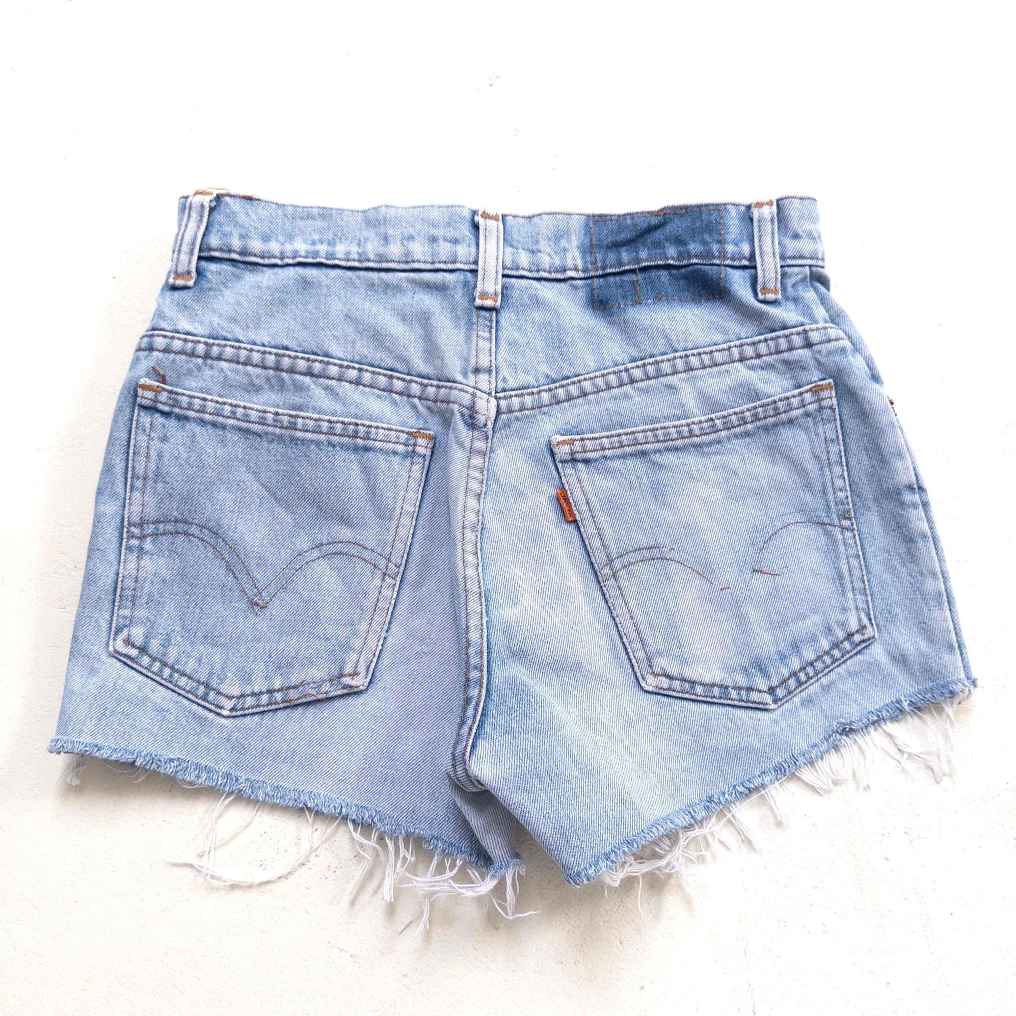 70s Vintage Levis Shorts Gr. 24 - 25