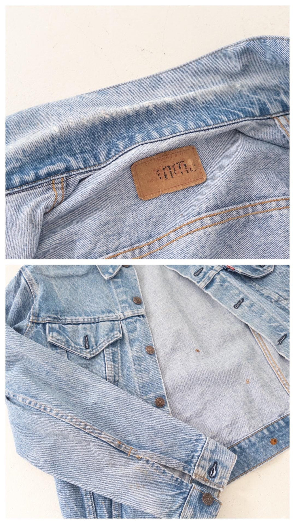 70s Vintage Levis Trucker Jacket Gr. M
