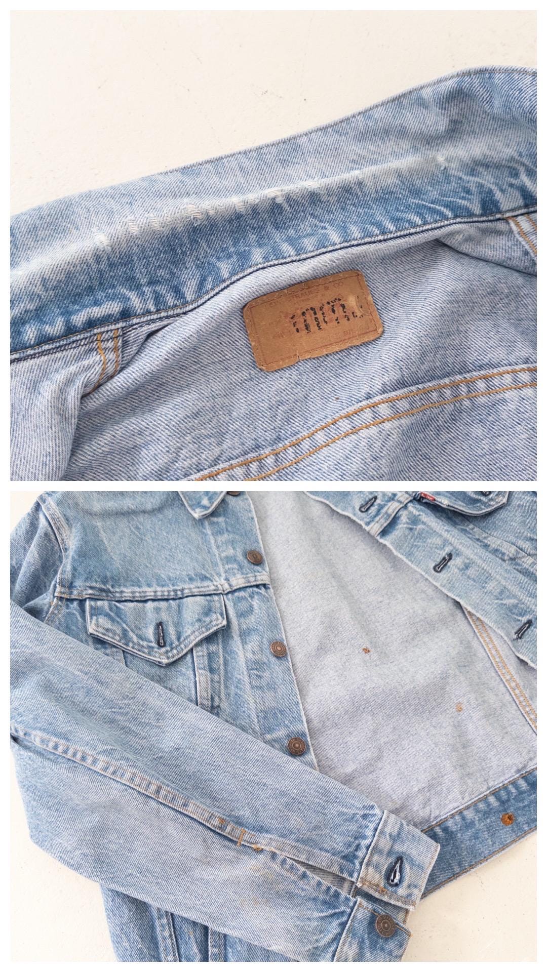 70s Vintage Levis Trucker Jacket Gr. M