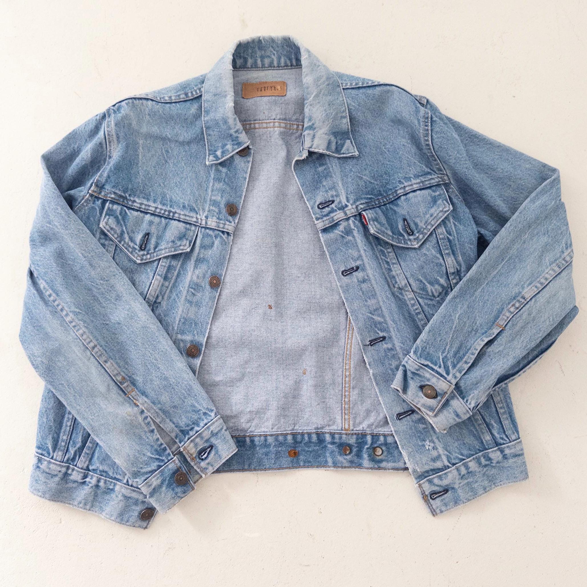 70s Vintage Levis Trucker Jacket Gr. M