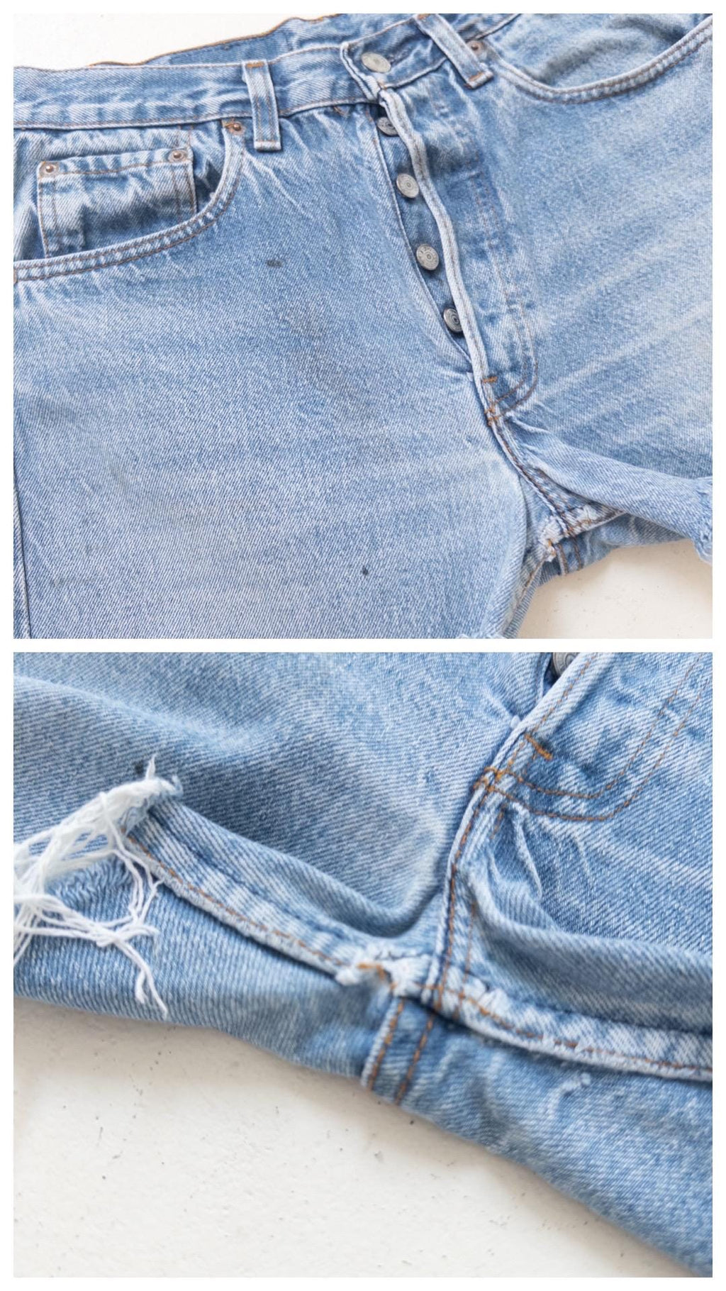 70s Vintage Levis 501 Shorts Gr. 27