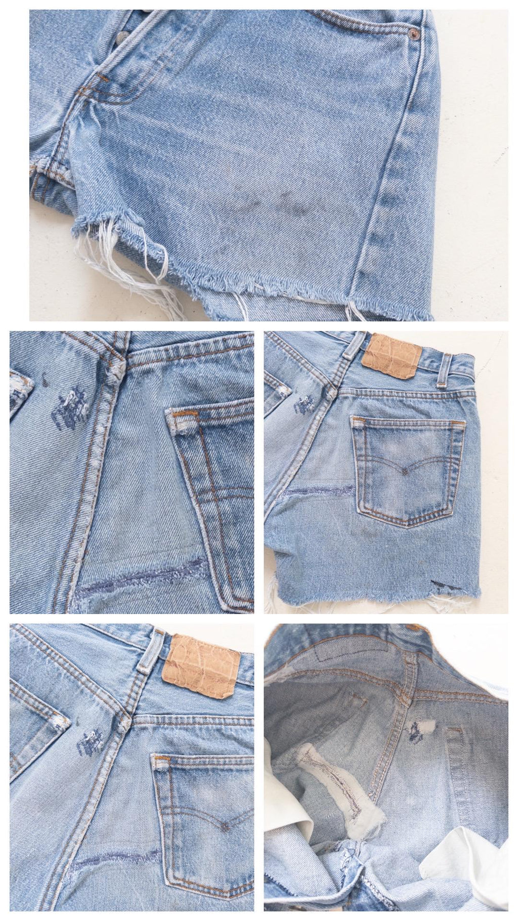 70s Vintage Levis 501 Shorts Gr. 27