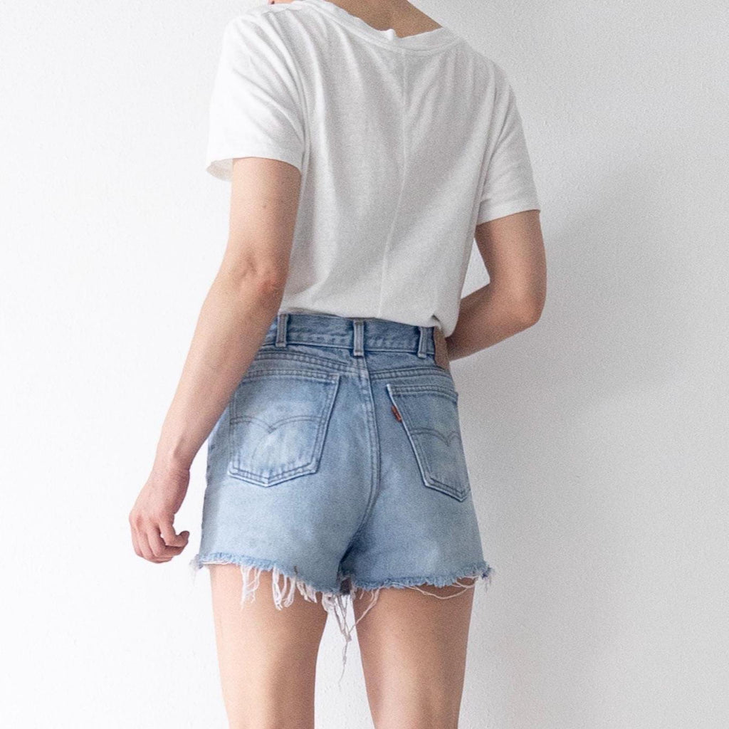 Gr. 30 Levis Shorts 80s Vintage Made in Belgium