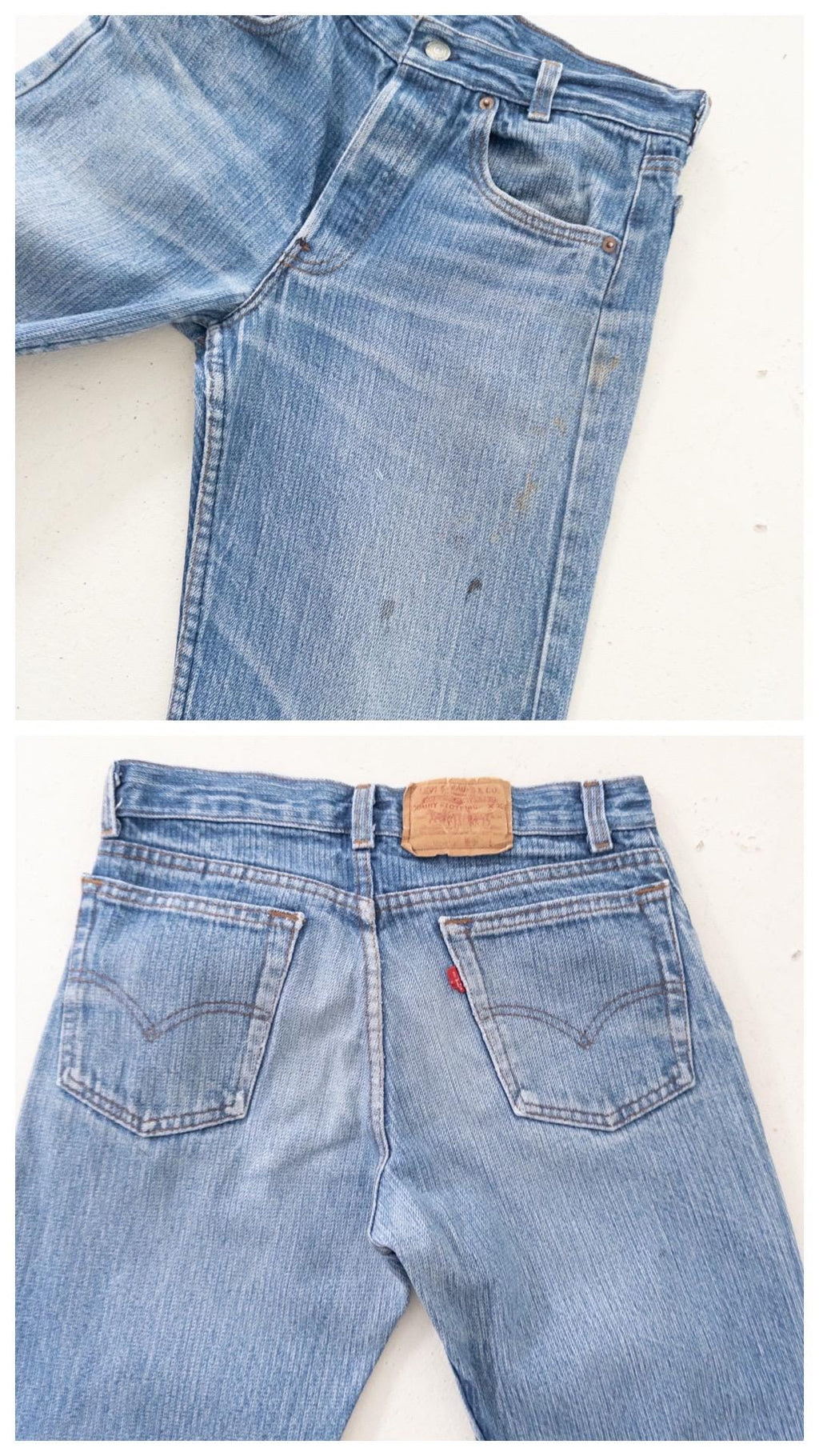 80s Vintage Levis Striped 701 Gr. 25 Made in USA