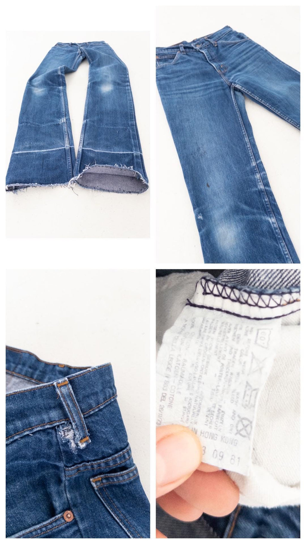 Gr. 25 Levis 630 70s Vintage