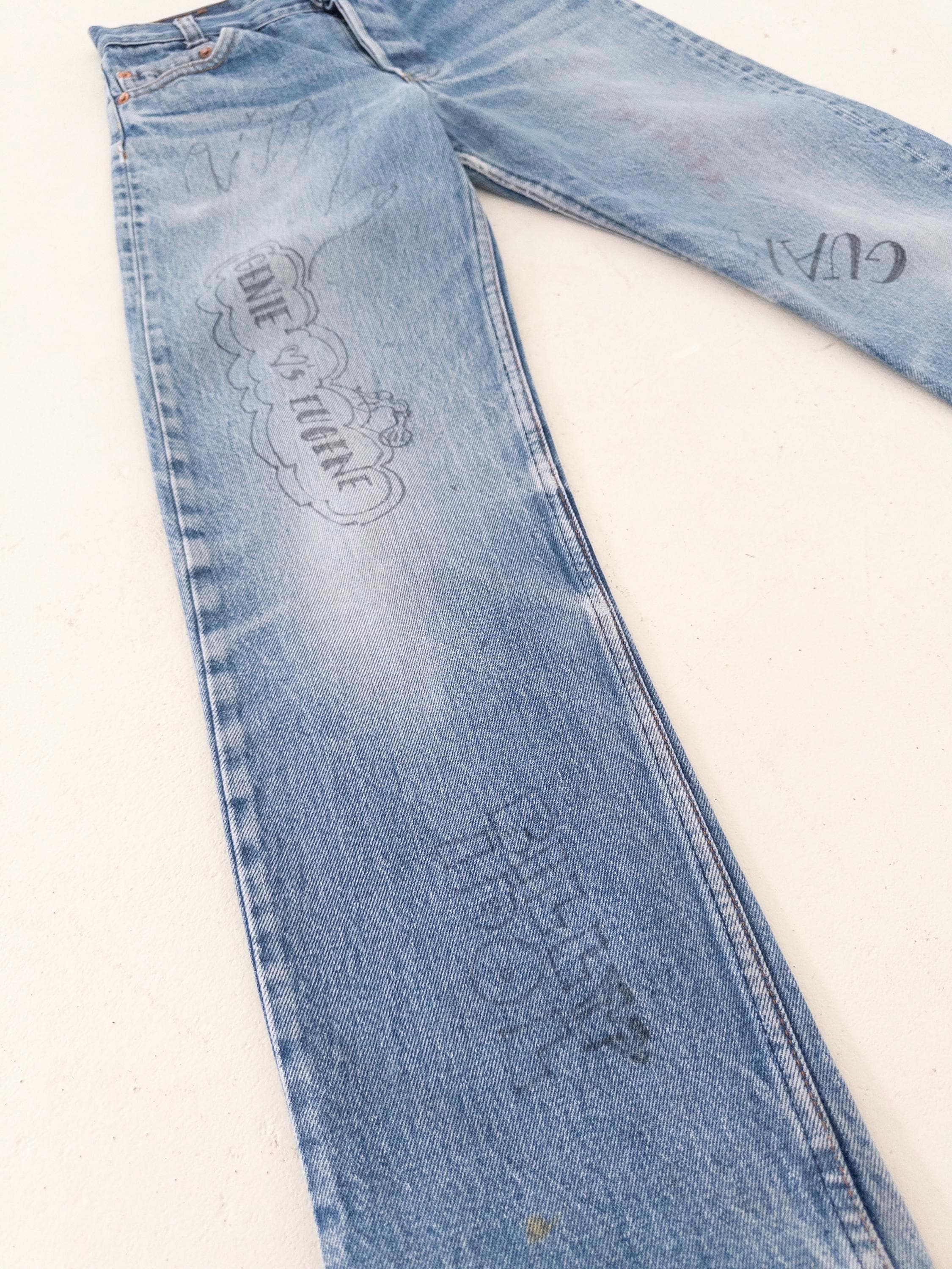 Gr. 24 80s Vintage Levis 701 Made in USA