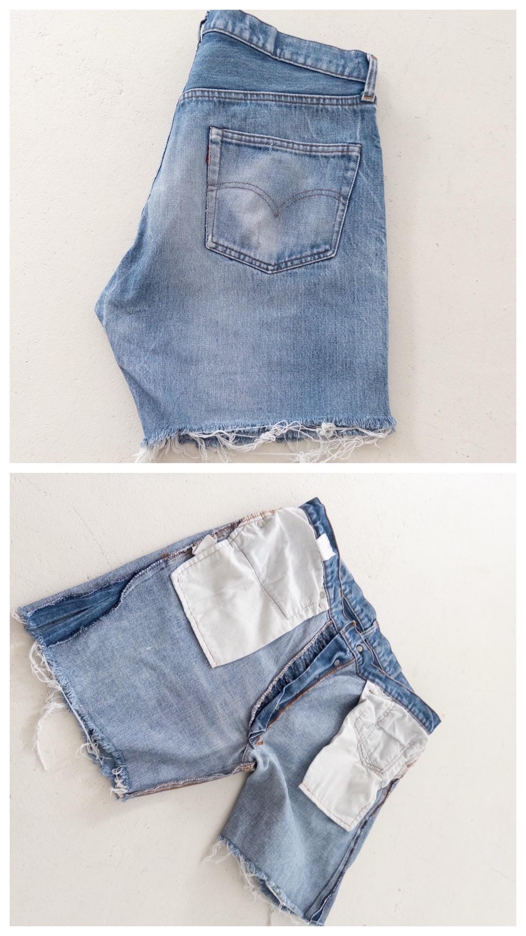 80s Vintage Levis 501 Shorts Gr. 34