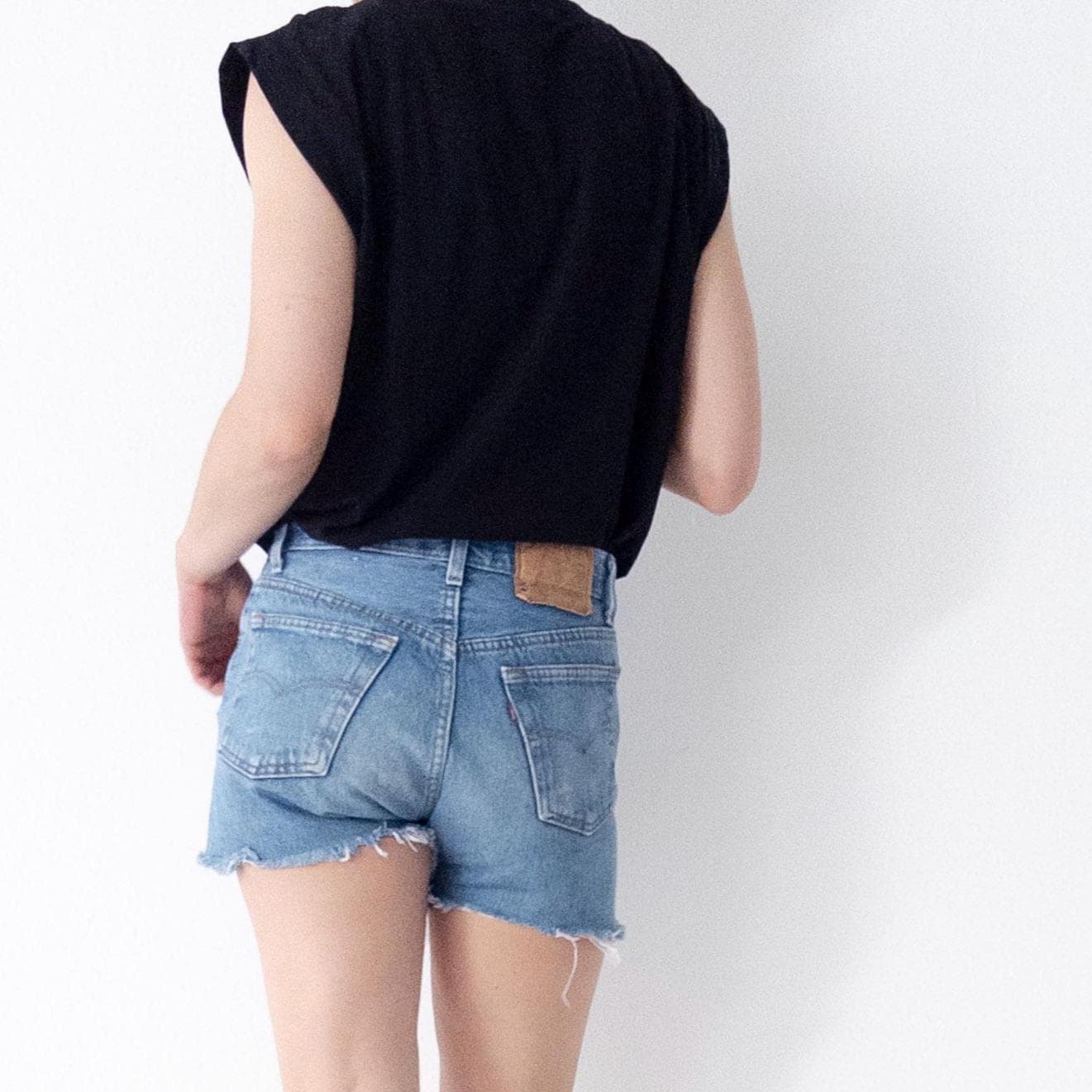 80s Vintage Levis 501 Shorts Gr. 27 - 28