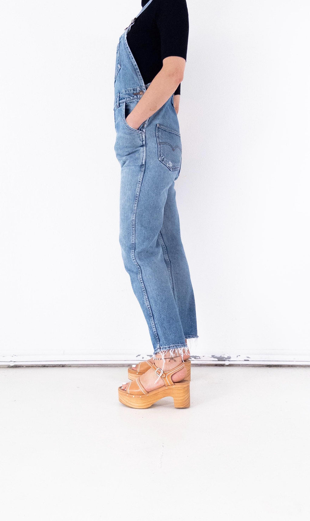 90s Vintage Levis Latzhose Gr. XS/S