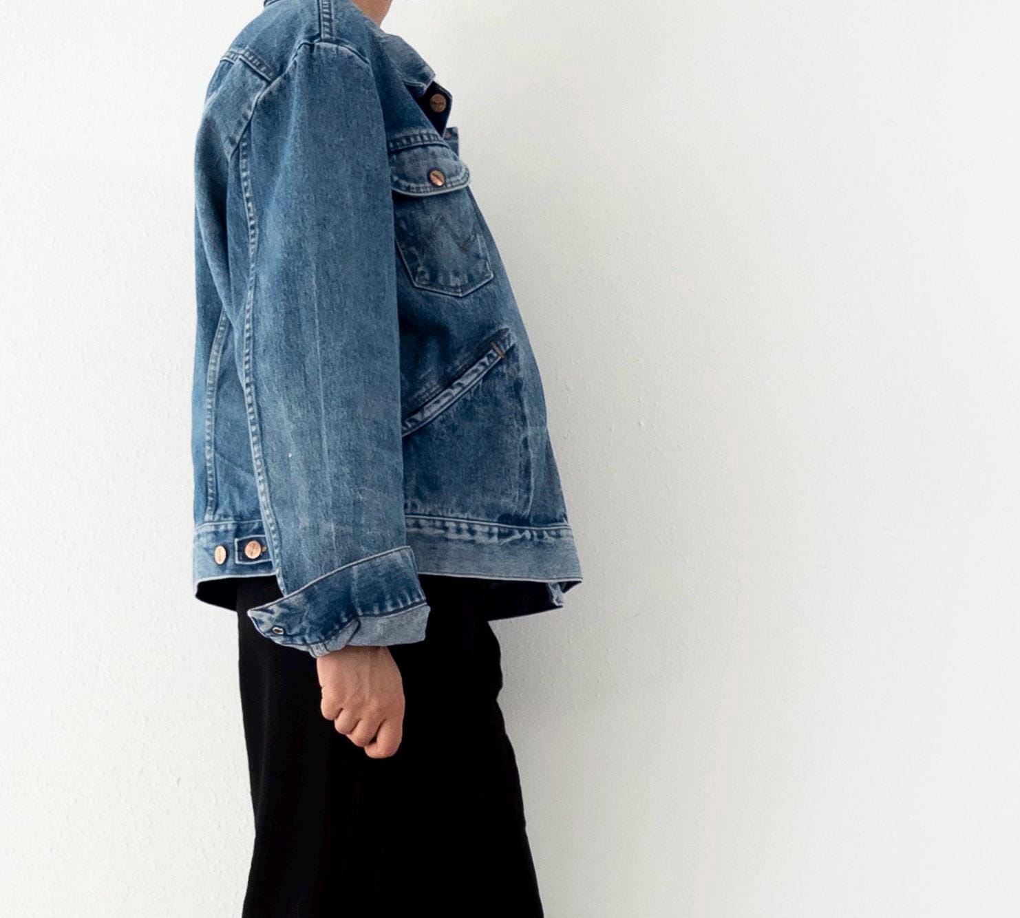 90s Vintage Wrangler Jeansjacke Gr. L