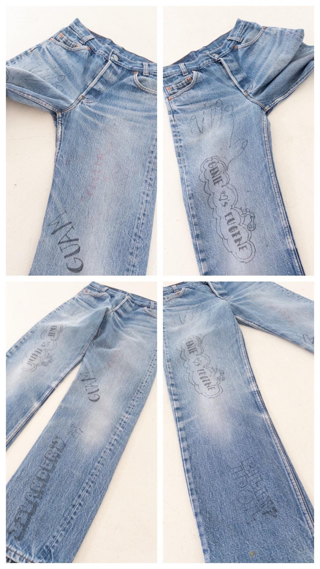 Gr. 24 80s Vintage Levis 701 Made in USA